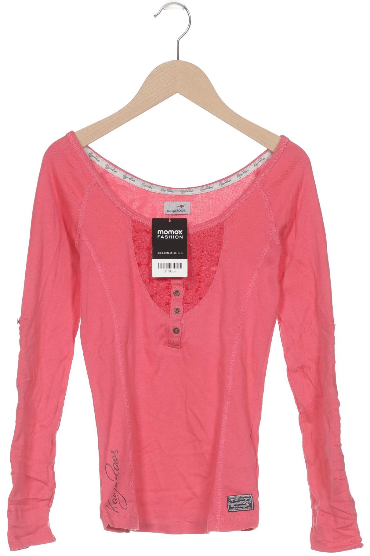 

KangaROOS Damen Langarmshirt, pink, Gr. 32