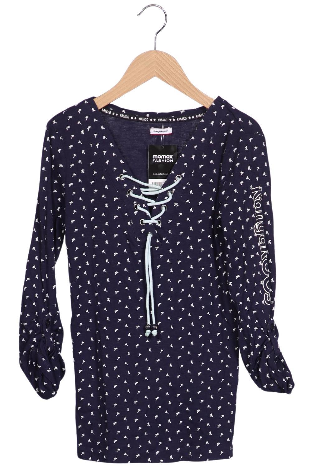 

KangaROOS Damen Langarmshirt, marineblau, Gr. 36