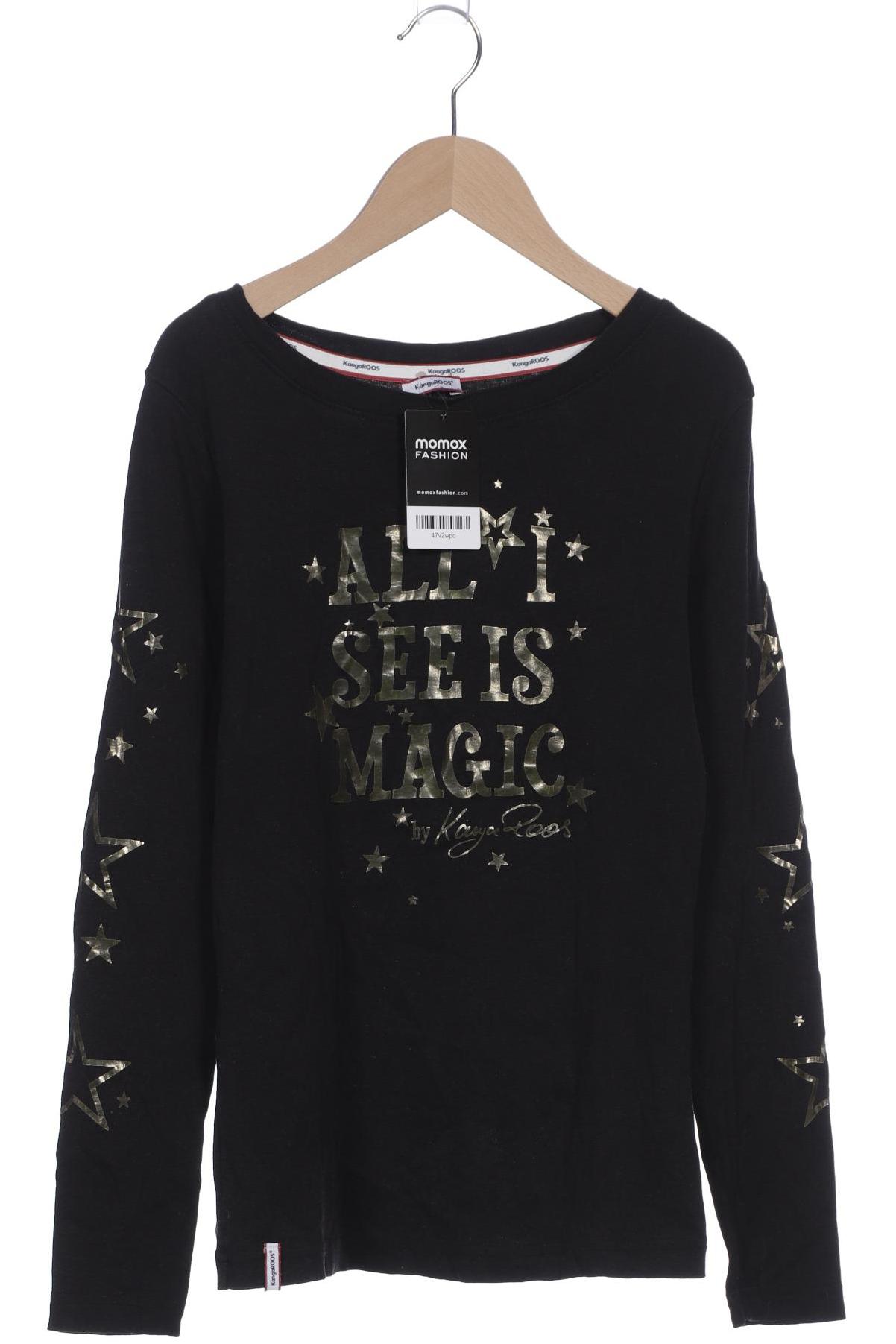 

KangaROOS Damen Langarmshirt, schwarz