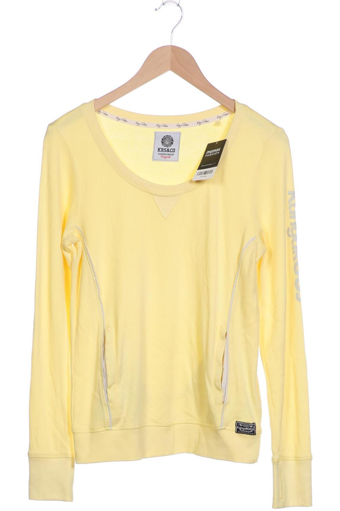 

KangaROOS Damen Langarmshirt, gelb