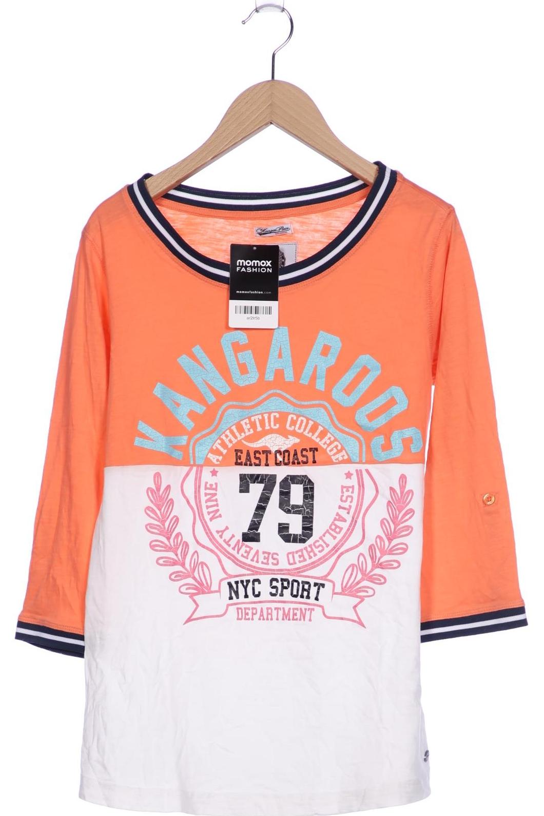 

KangaROOS Damen Langarmshirt, orange, Gr. 36
