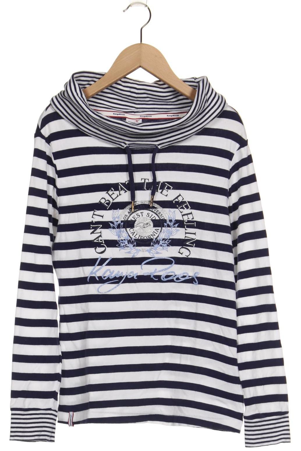 

KangaROOS Damen Langarmshirt, weiß, Gr. 40