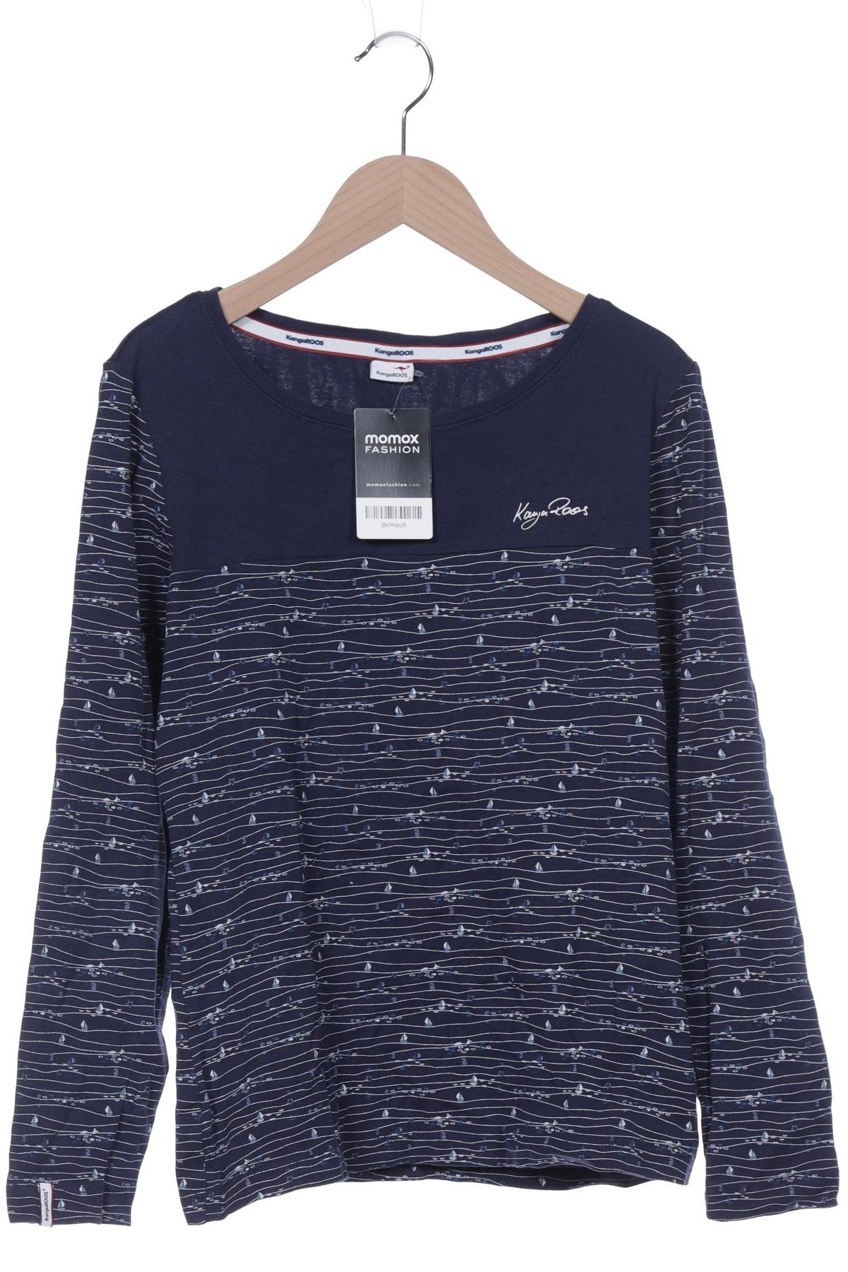 

KangaROOS Damen Langarmshirt, marineblau, Gr. 40