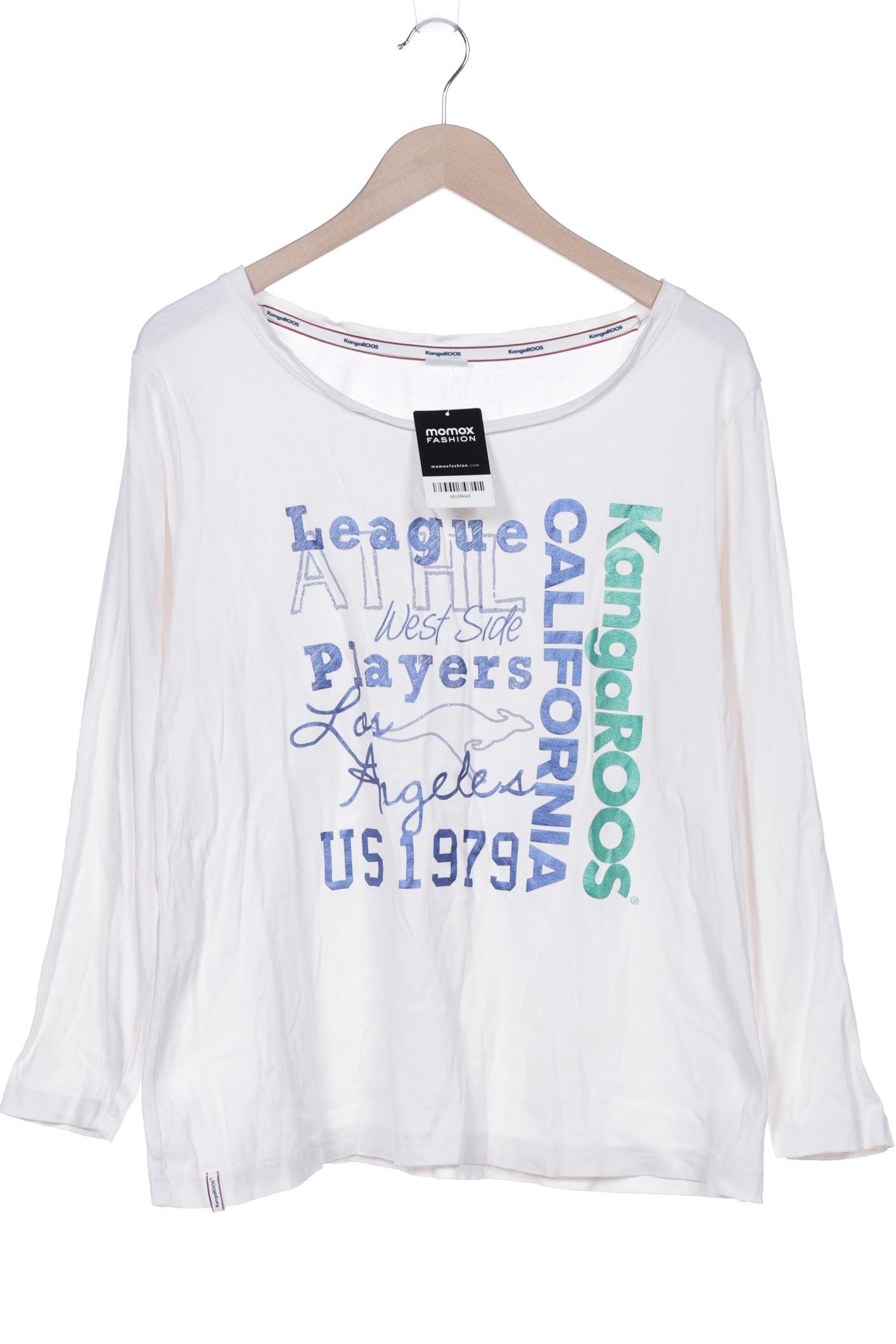 

KangaROOS Damen Langarmshirt, cremeweiß, Gr. 46