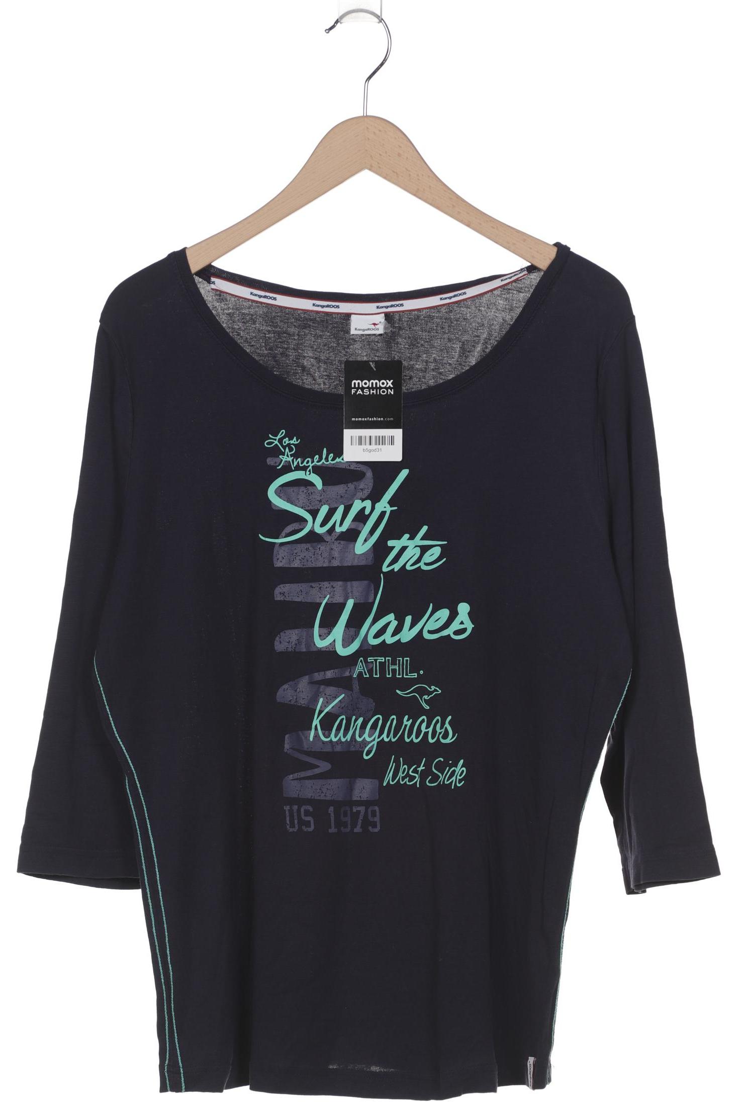 

KangaROOS Damen Langarmshirt, marineblau, Gr. 46