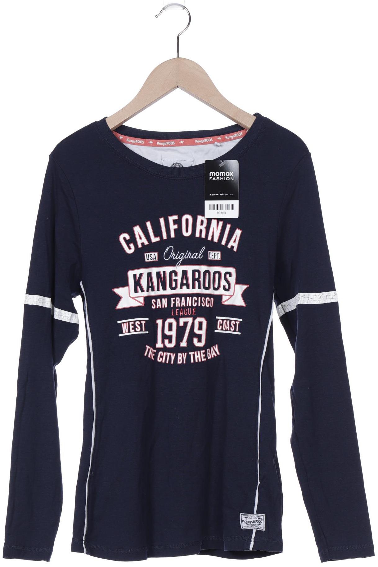 

KangaROOS Damen Langarmshirt, marineblau, Gr. 40