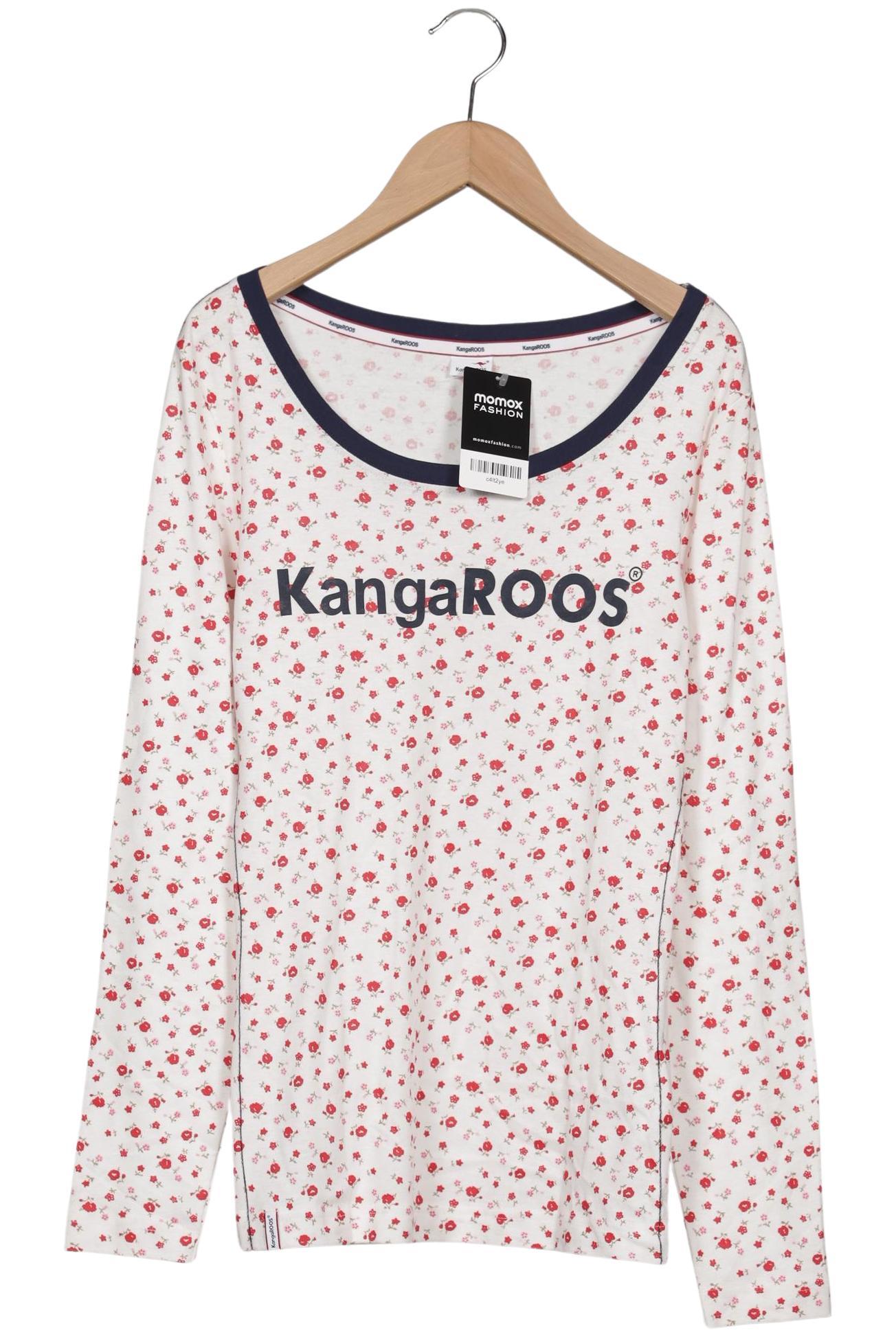 

KangaROOS Damen Langarmshirt, cremeweiß, Gr. 36