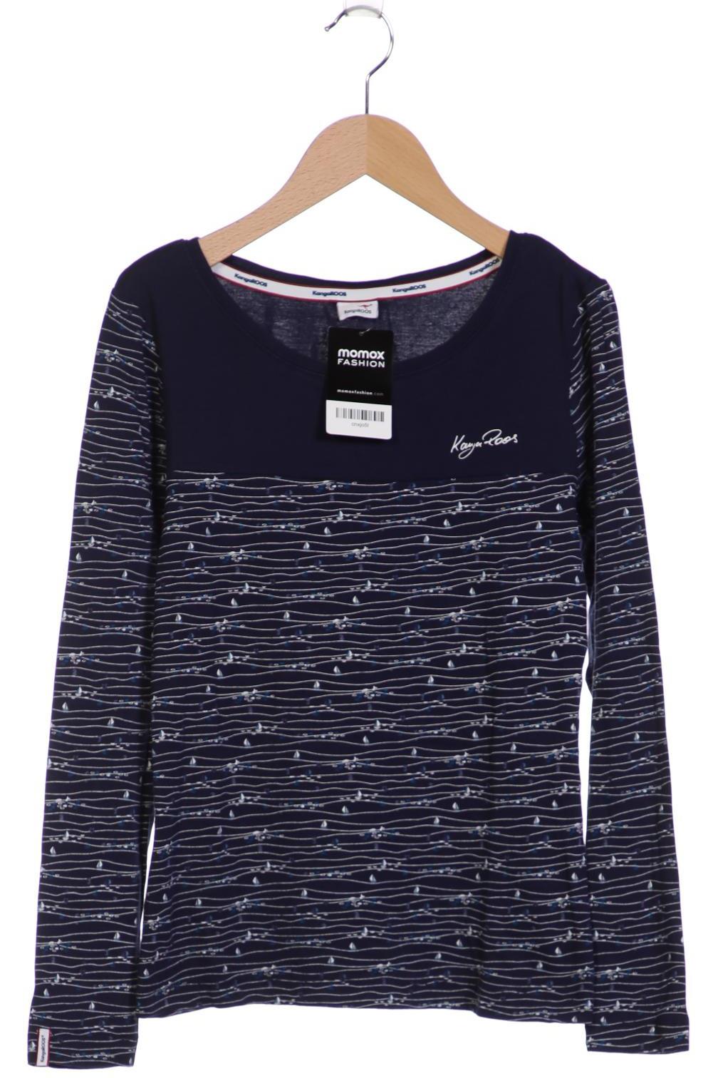 

KangaROOS Damen Langarmshirt, marineblau, Gr. 36