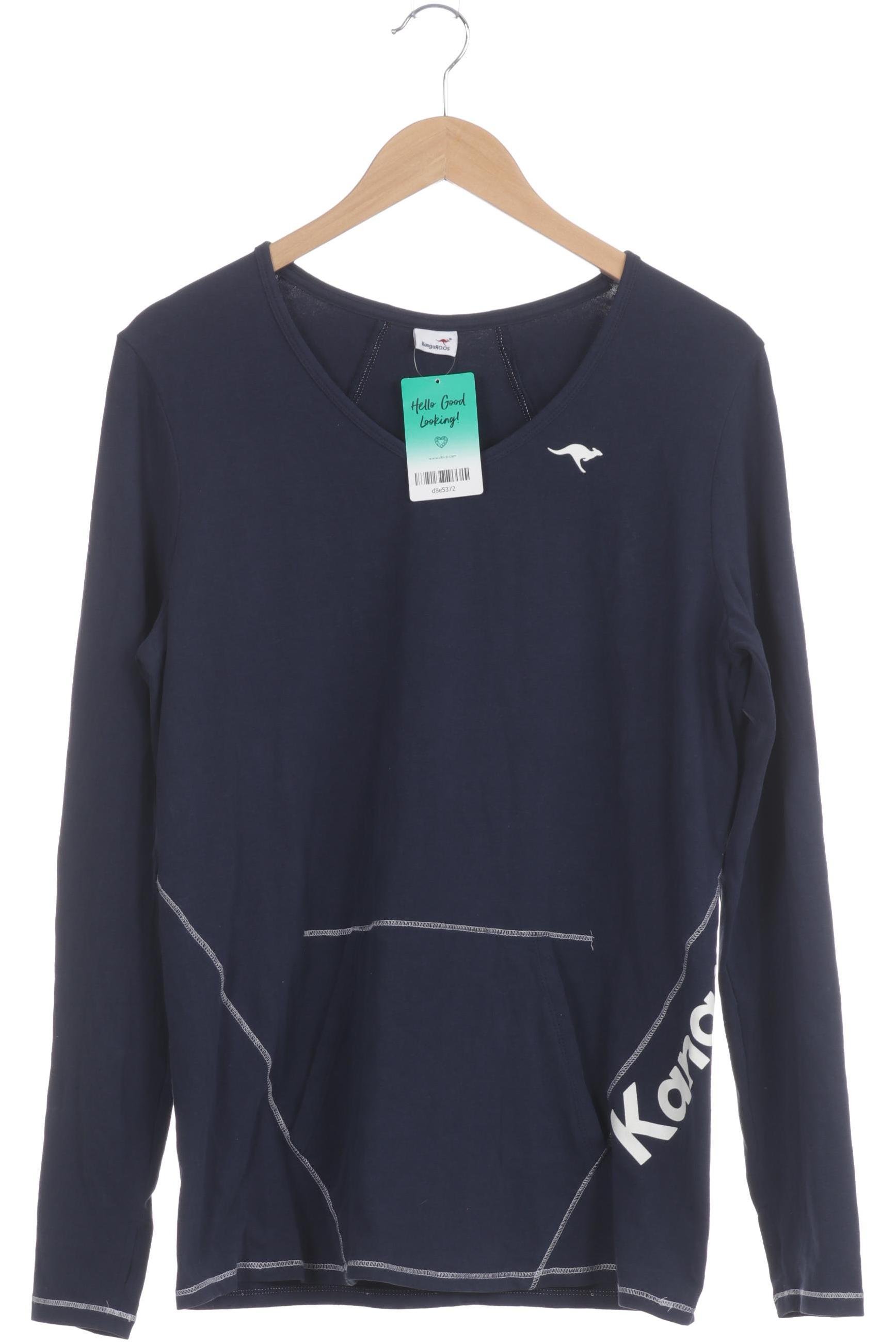 

KangaROOS Damen Langarmshirt, blau, Gr. 42