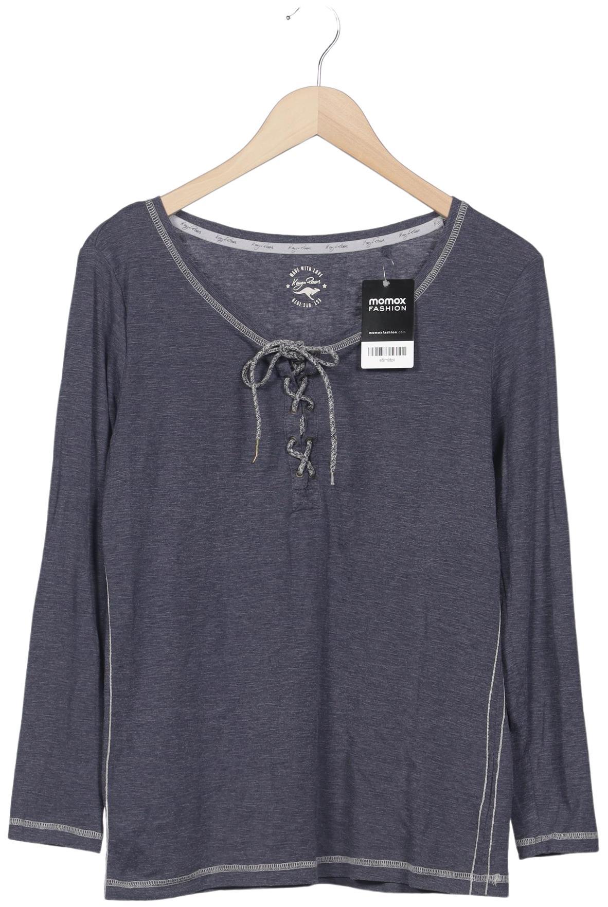 

KangaROOS Damen Langarmshirt, marineblau, Gr. 40