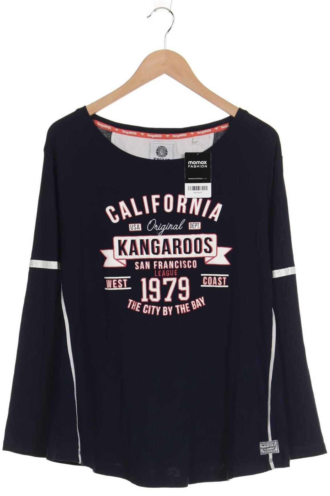 

KangaROOS Damen Langarmshirt, marineblau, Gr. 52