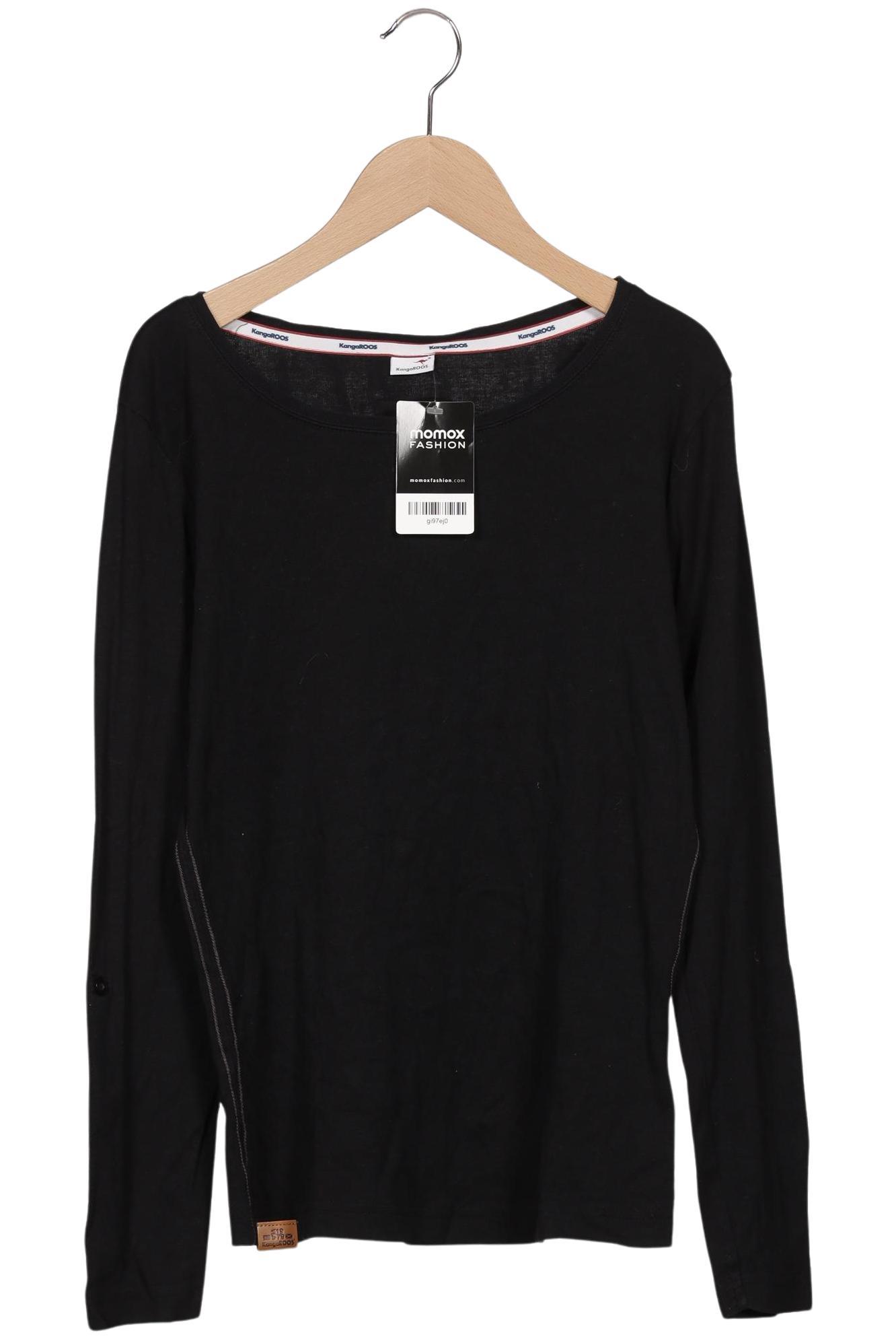 

KangaROOS Damen Langarmshirt, schwarz, Gr. 40
