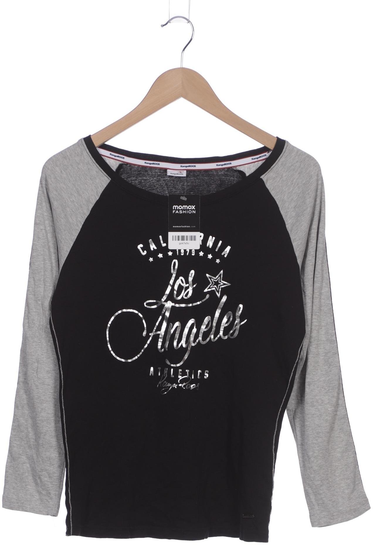 

KangaROOS Damen Langarmshirt, schwarz, Gr. 40