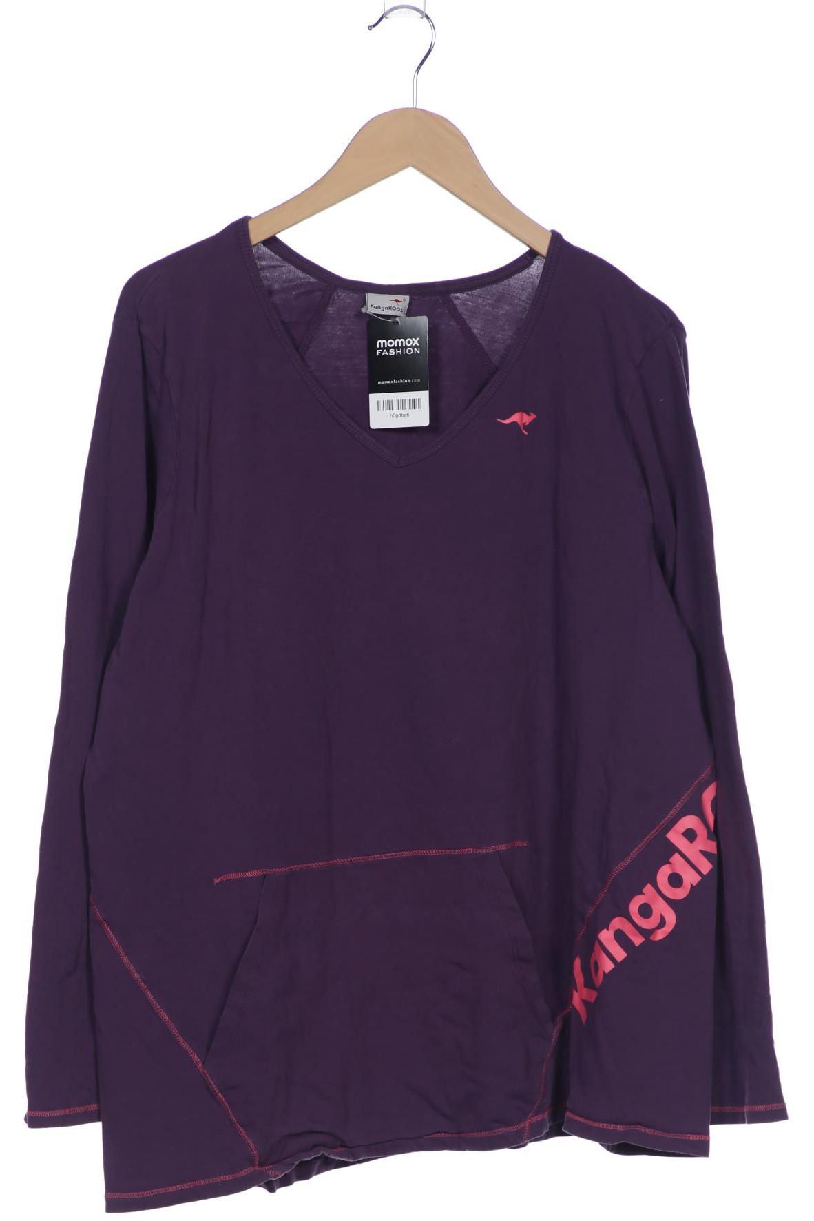 

KangaROOS Damen Langarmshirt, flieder, Gr. 48