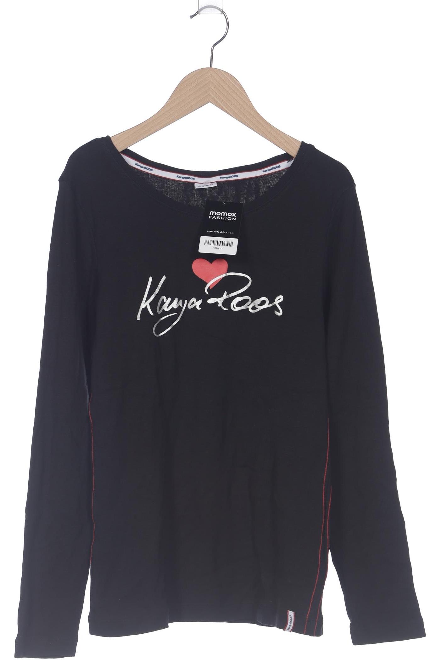 

KangaROOS Damen Langarmshirt, schwarz, Gr. 40
