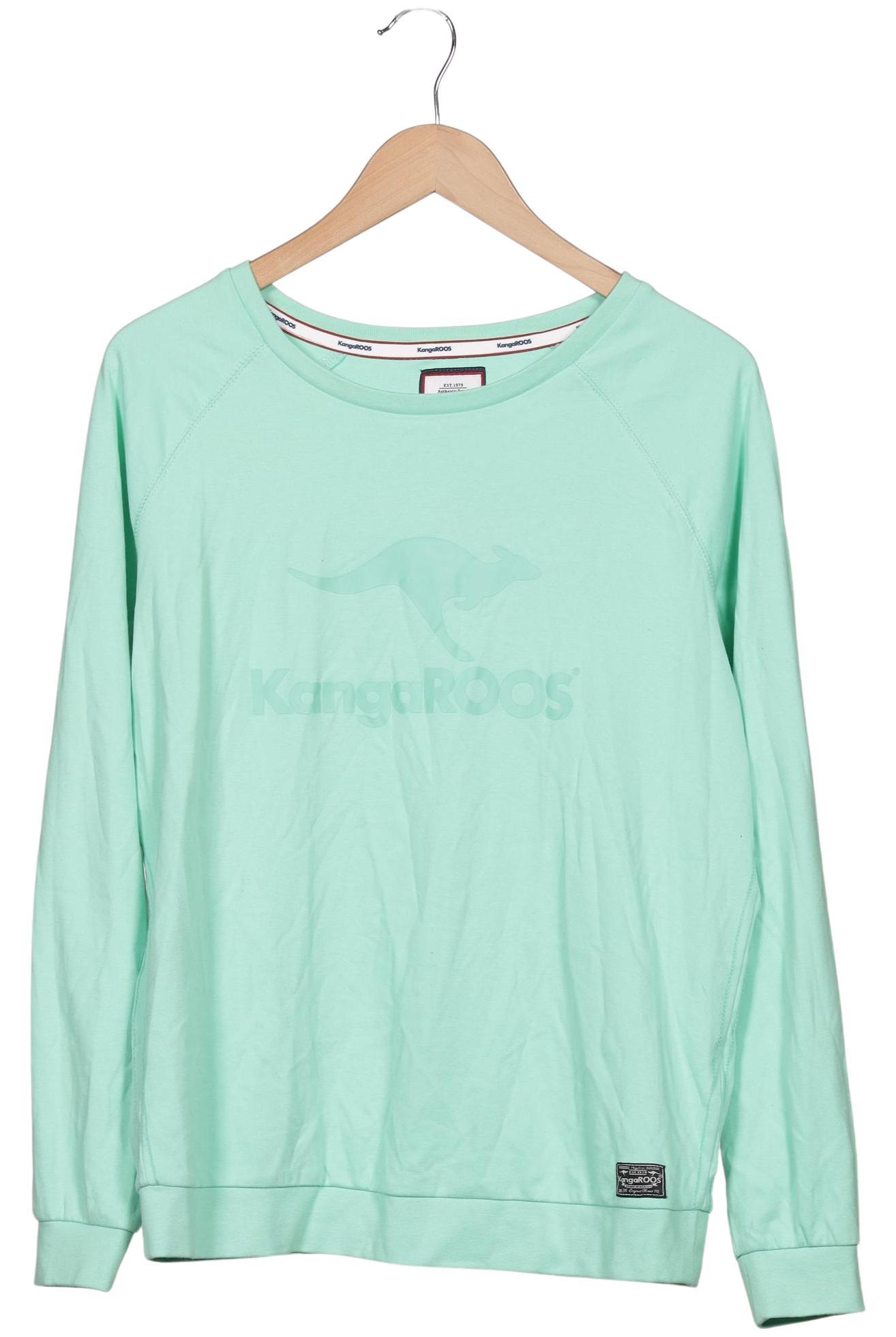 

KangaROOS Damen Langarmshirt, hellgrün, Gr. 40