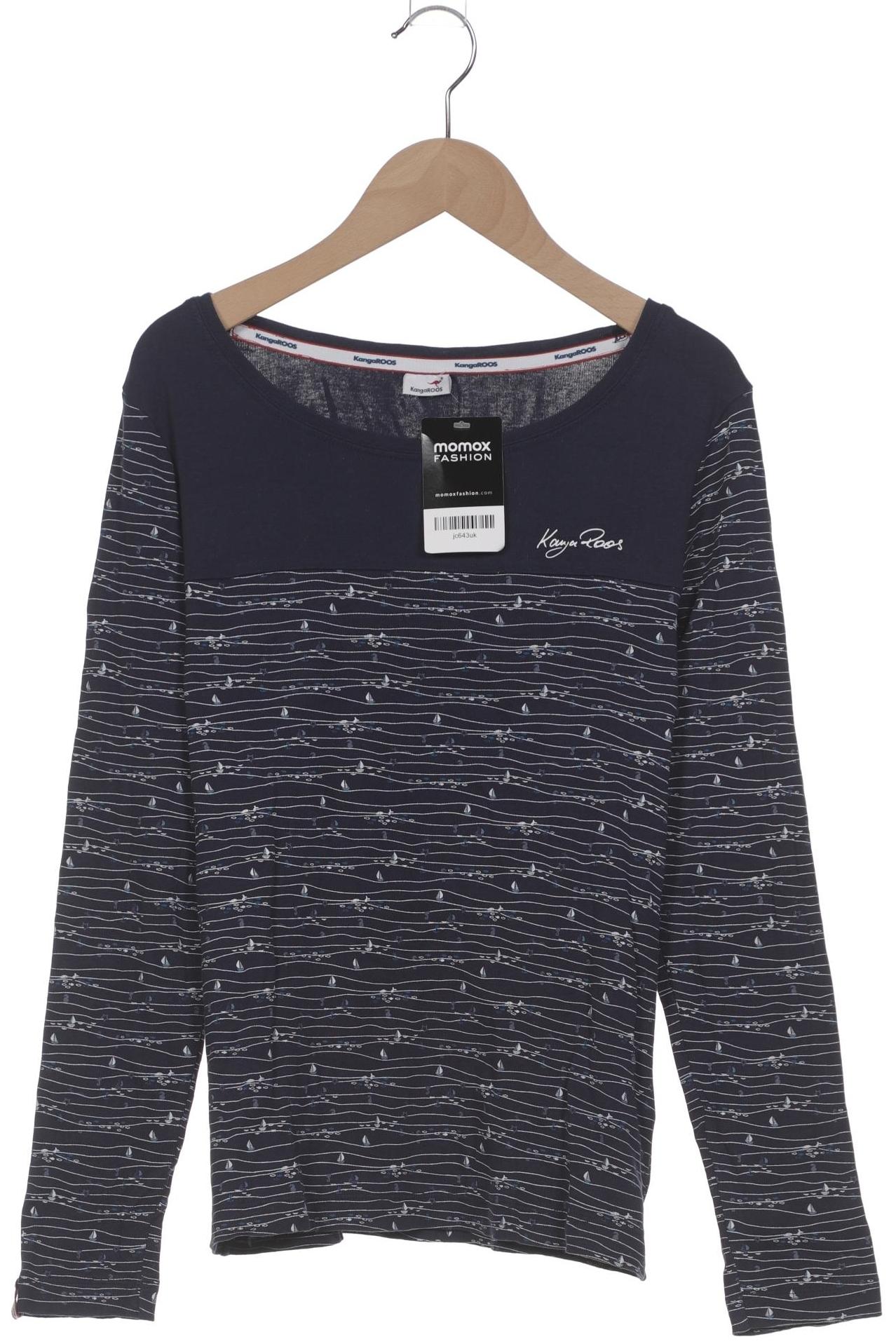 

KangaROOS Damen Langarmshirt, marineblau, Gr. 36