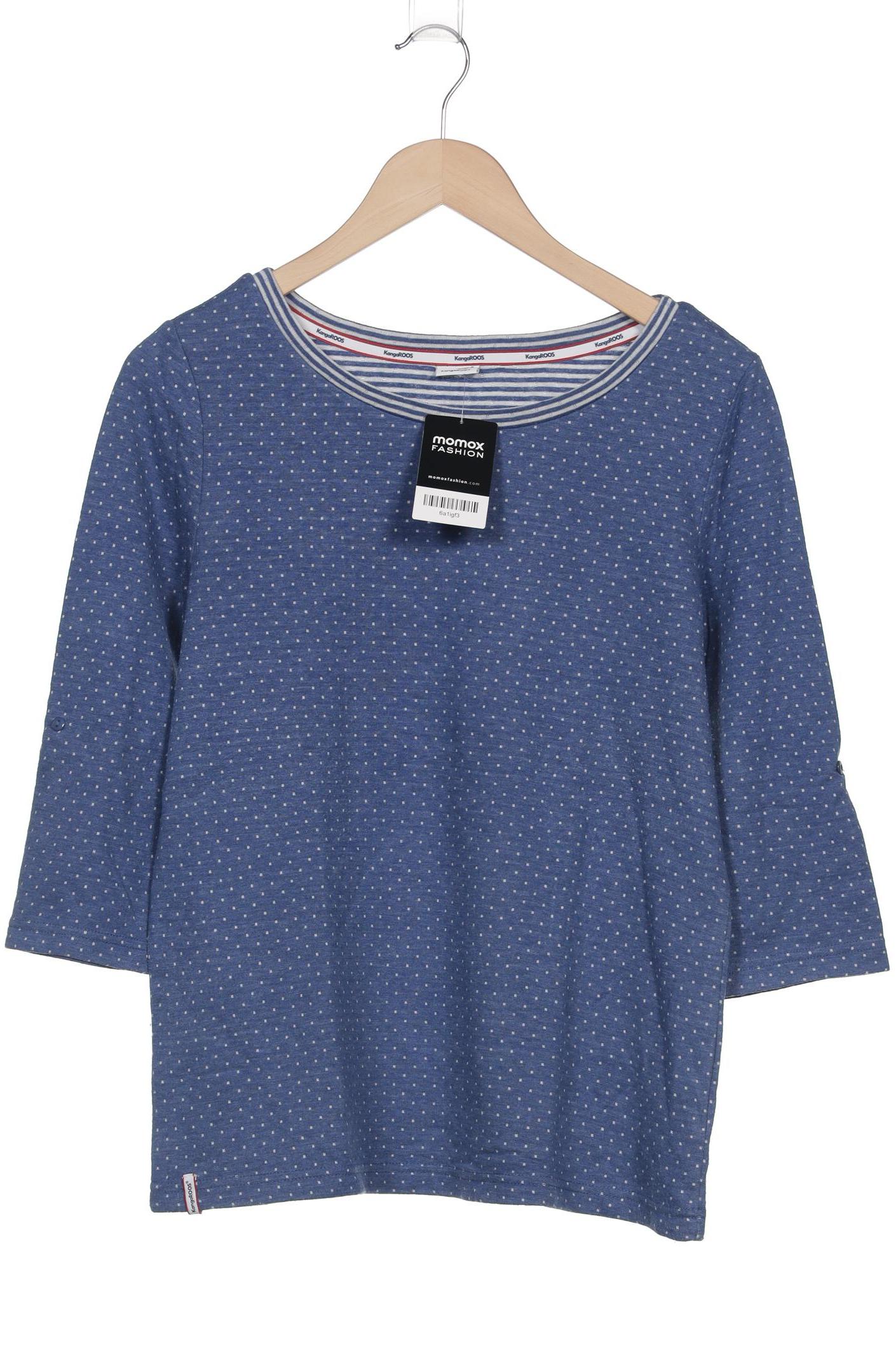 

KangaROOS Damen Langarmshirt, blau, Gr. 40