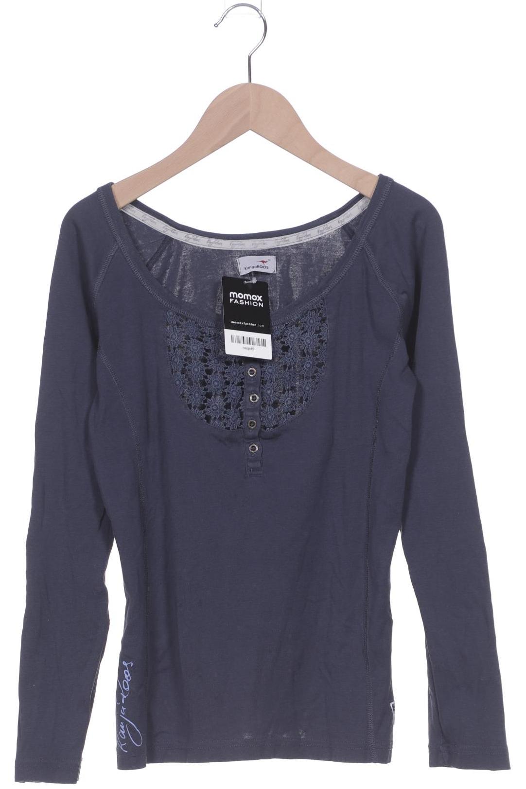 

KangaROOS Damen Langarmshirt, blau, Gr. 36