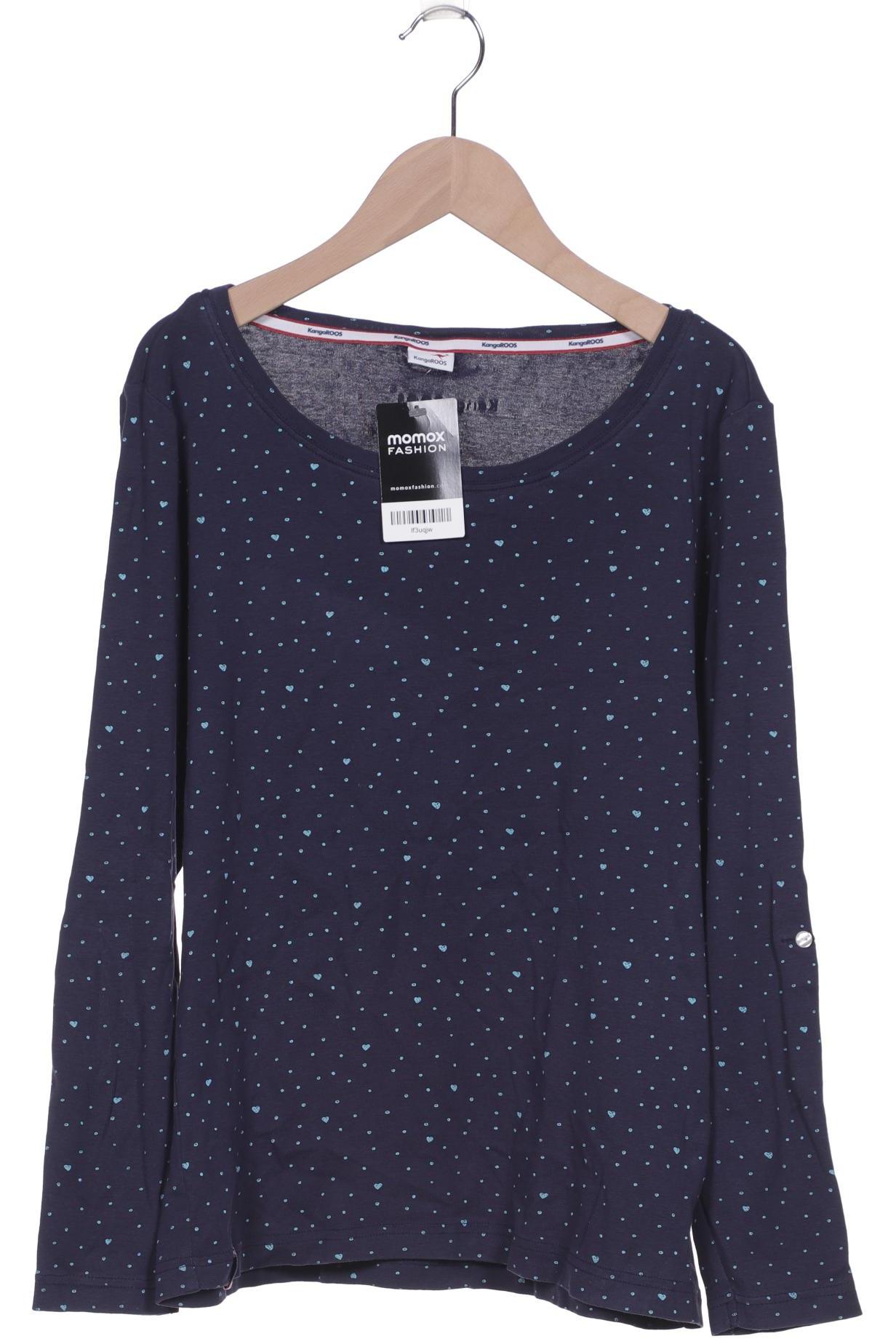 

KangaROOS Damen Langarmshirt, marineblau