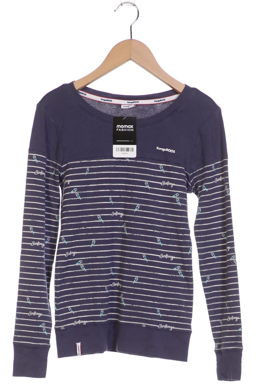 

KangaROOS Damen Langarmshirt, blau, Gr. 36