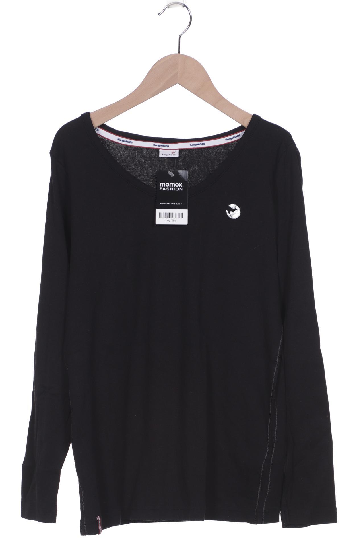 

KangaROOS Damen Langarmshirt, schwarz