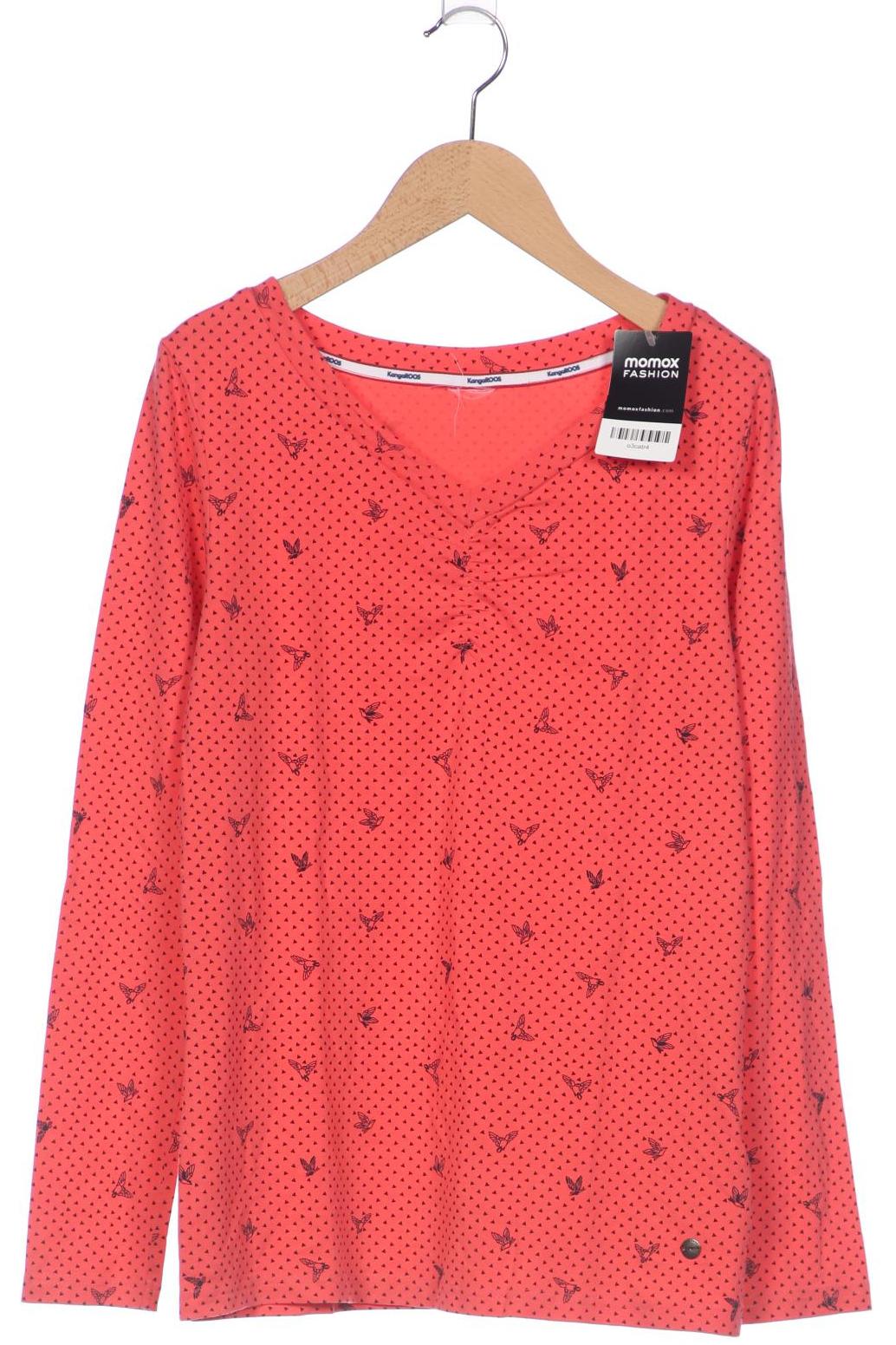 

KangaROOS Damen Langarmshirt, rot, Gr. 38
