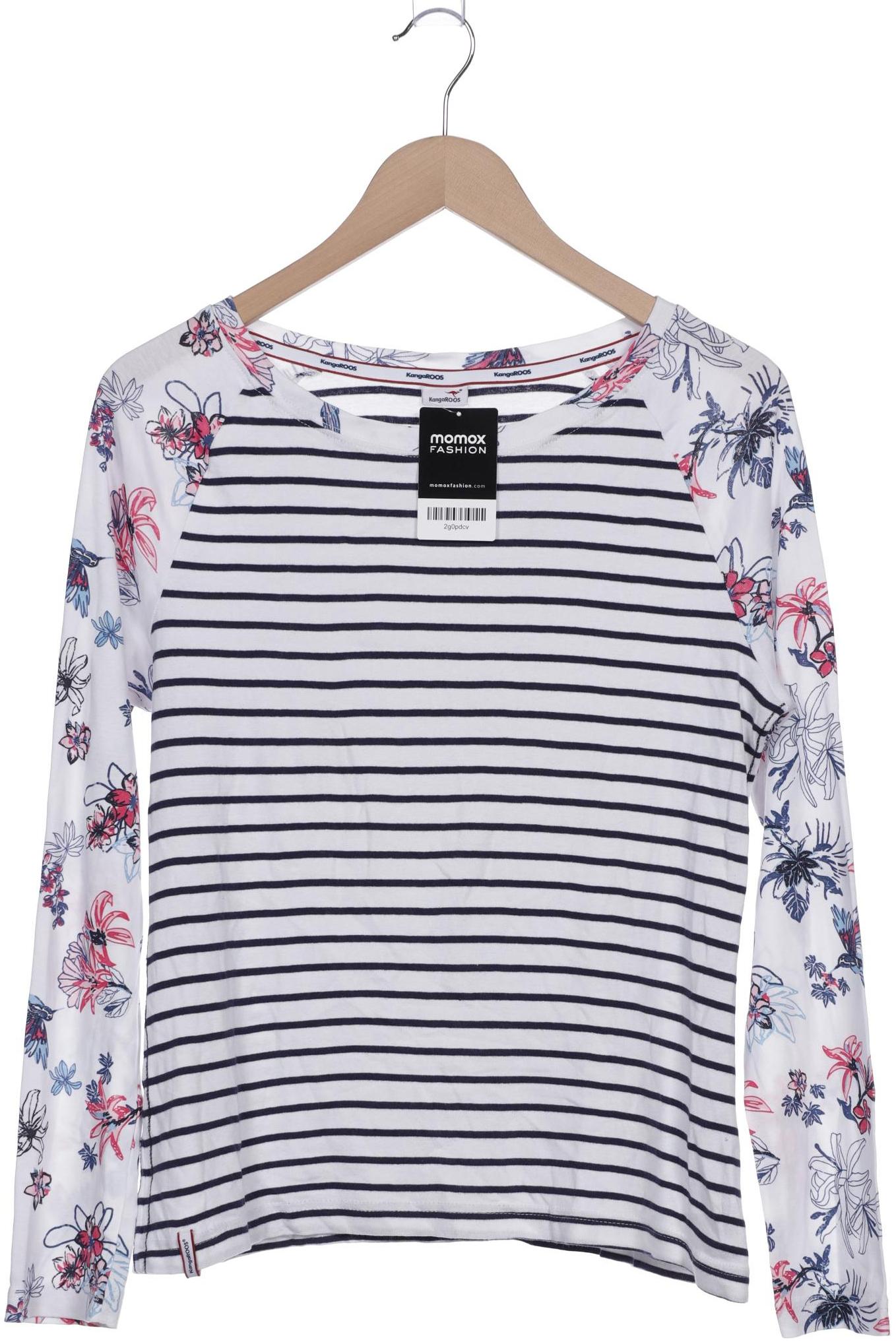 

KangaROOS Damen Langarmshirt, weiß