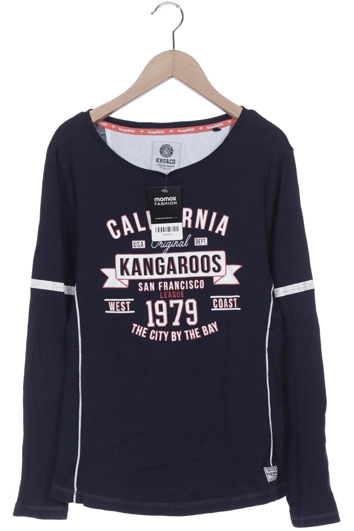 

KangaROOS Damen Langarmshirt, marineblau, Gr. 40