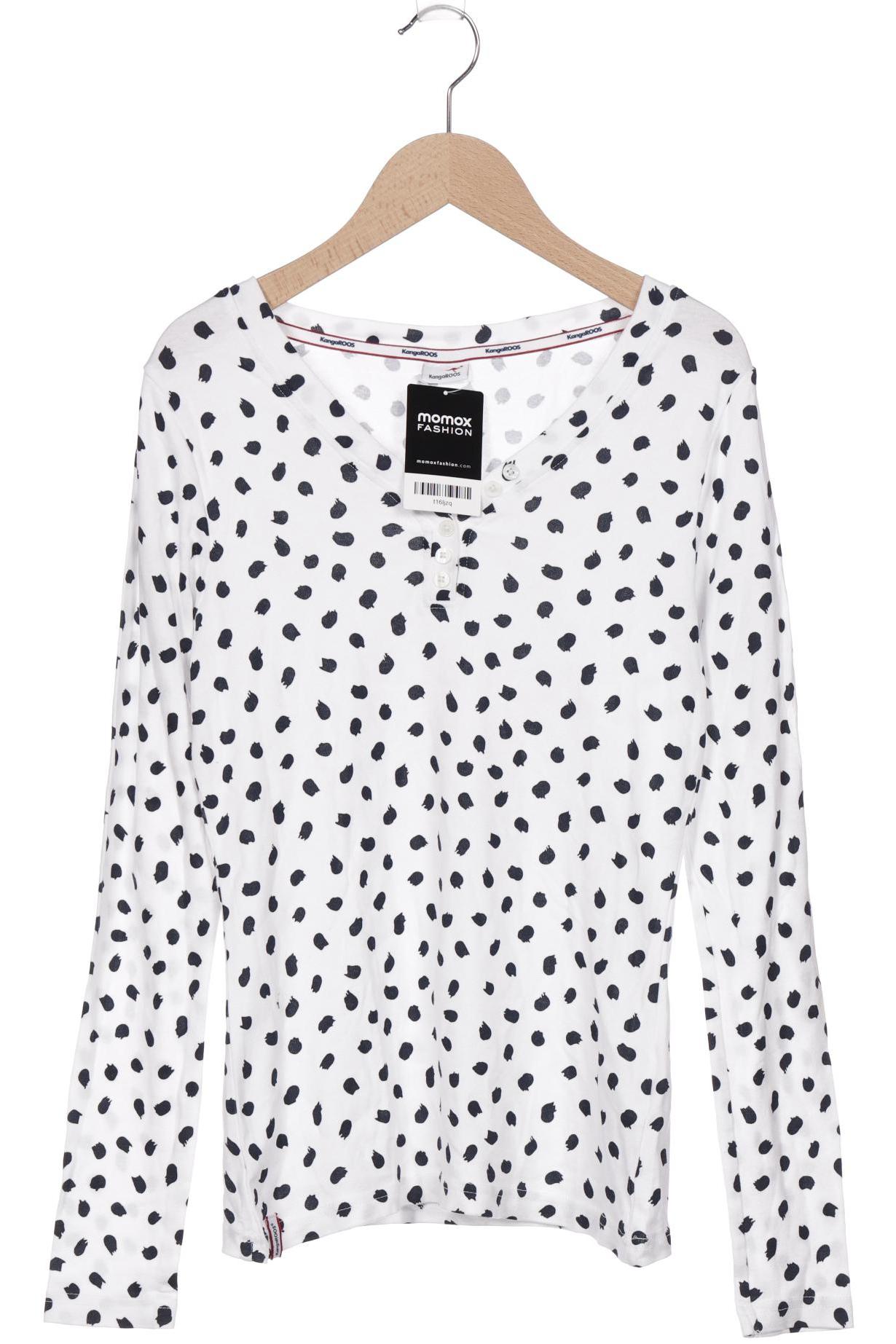 

KangaROOS Damen Langarmshirt, weiß