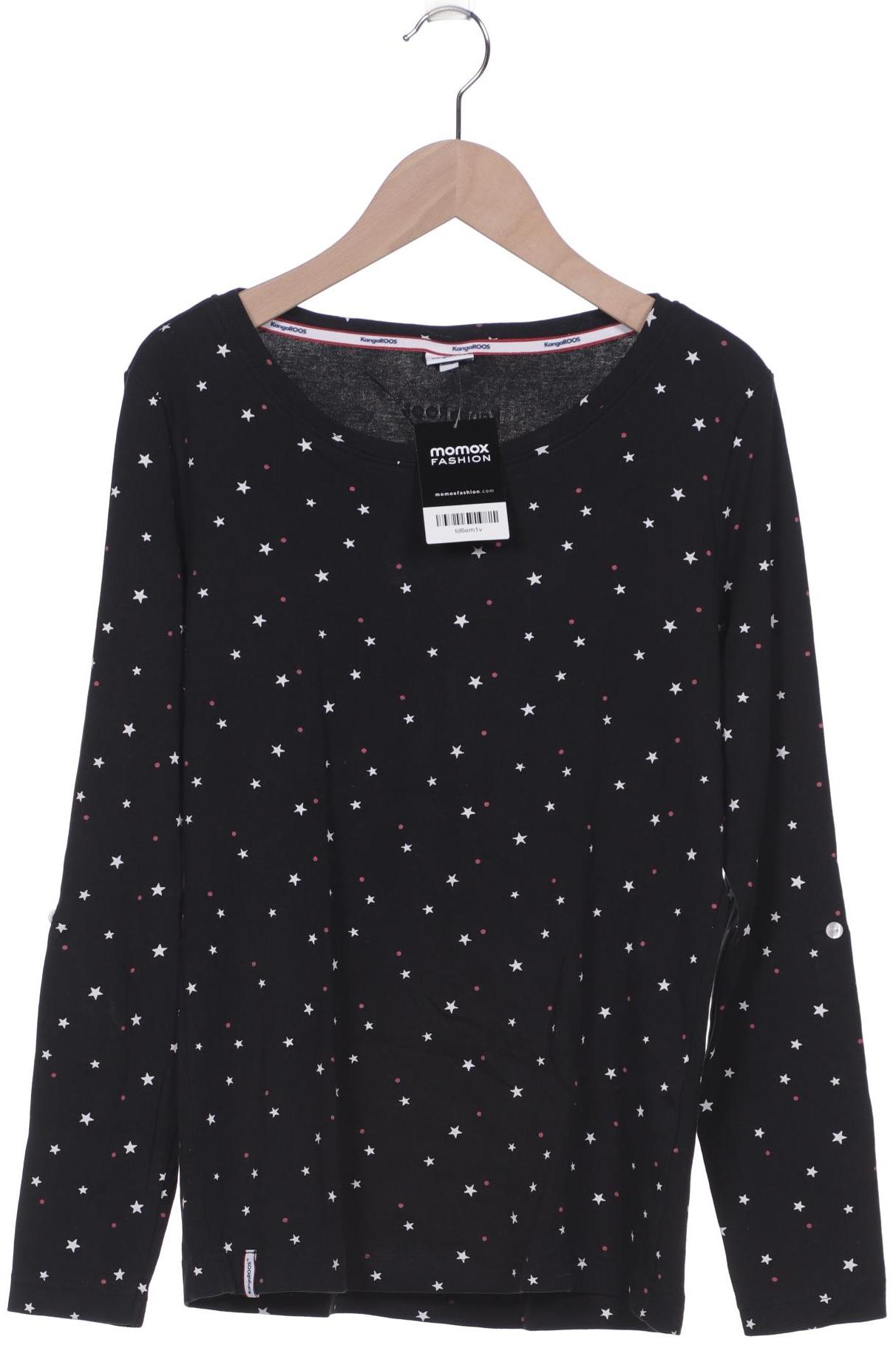 

KangaROOS Damen Langarmshirt, schwarz