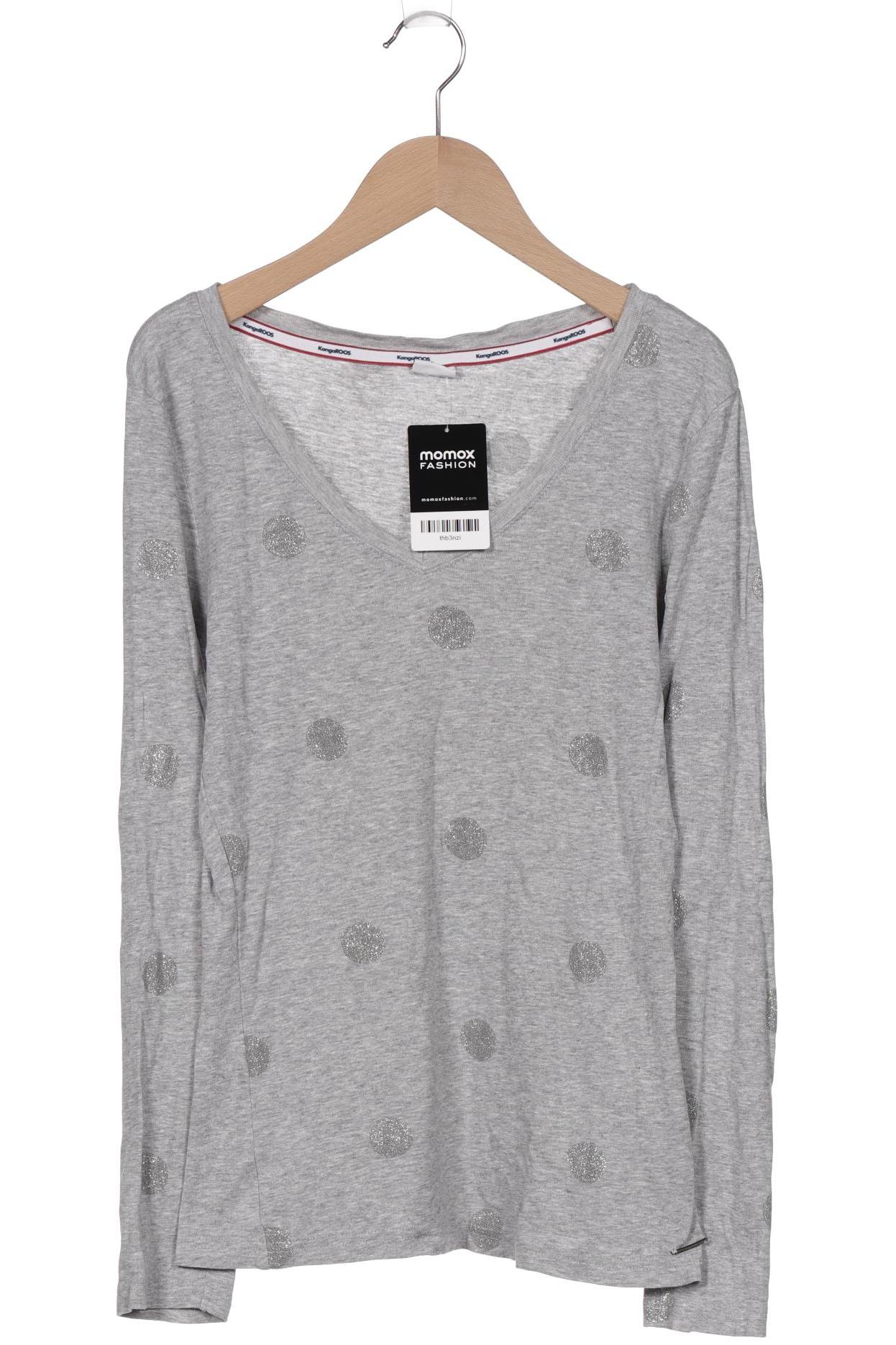 

KangaROOS Damen Langarmshirt, grau