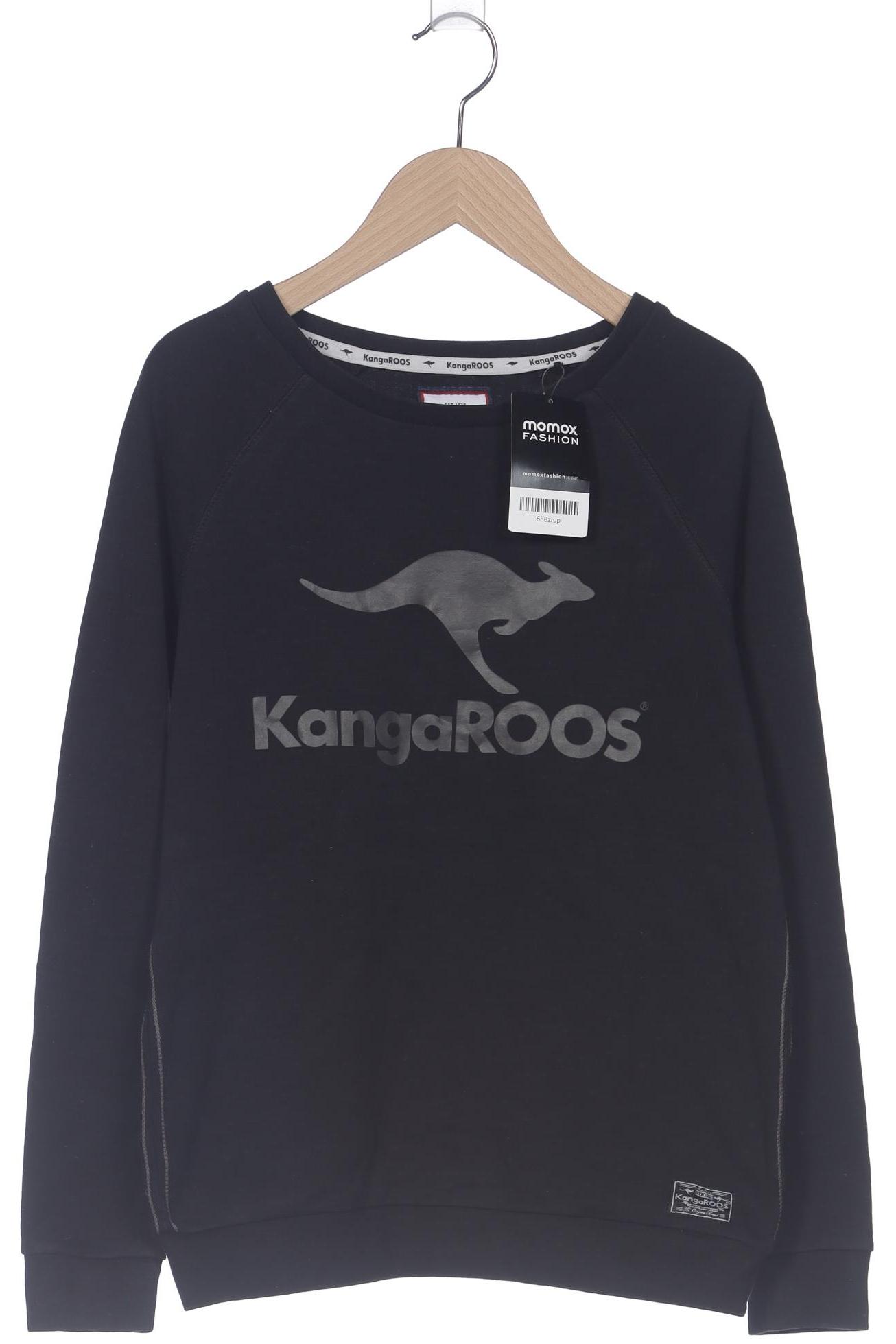 

KangaROOS Damen Langarmshirt, schwarz, Gr. 32