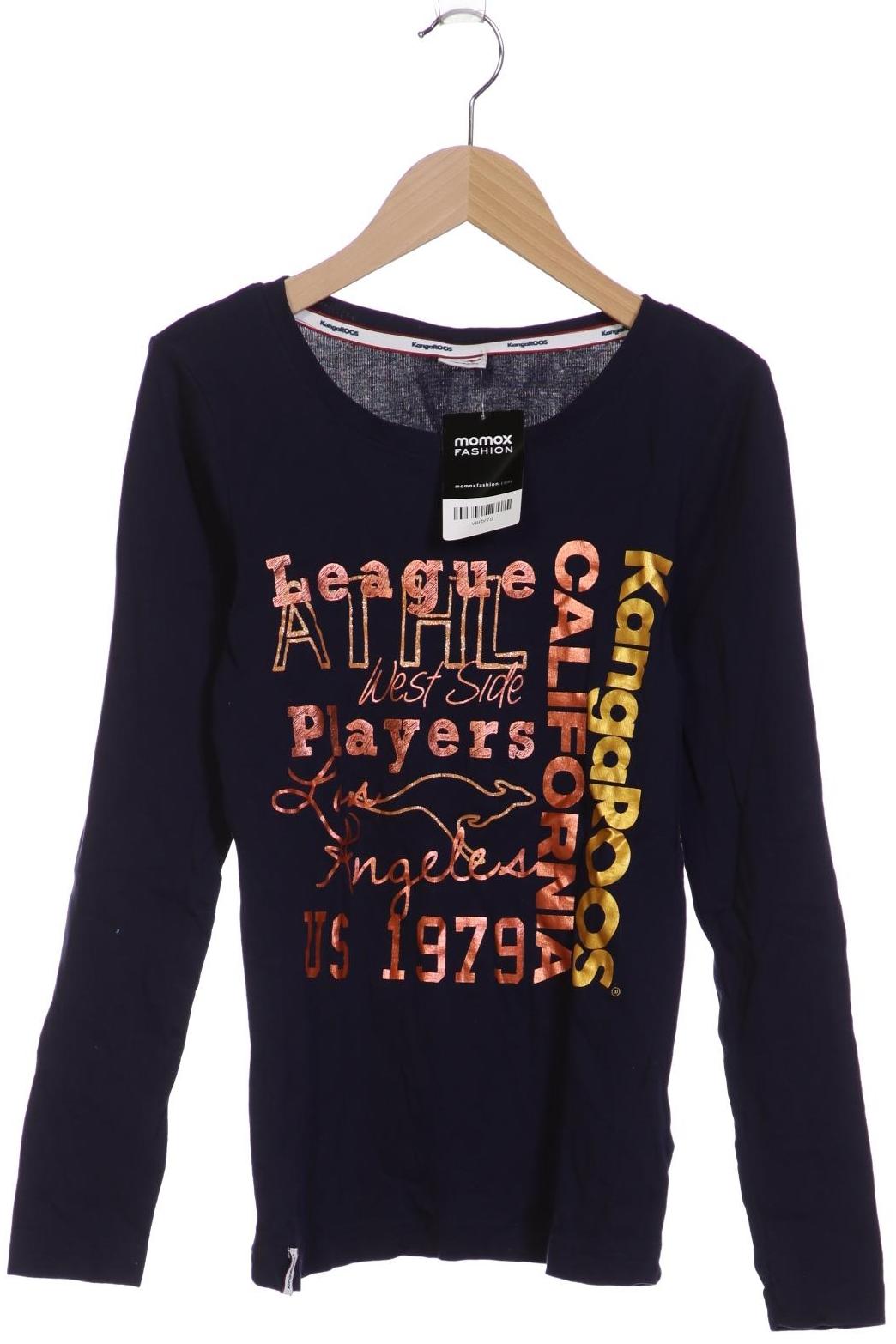 

KangaROOS Damen Langarmshirt, marineblau, Gr. 32