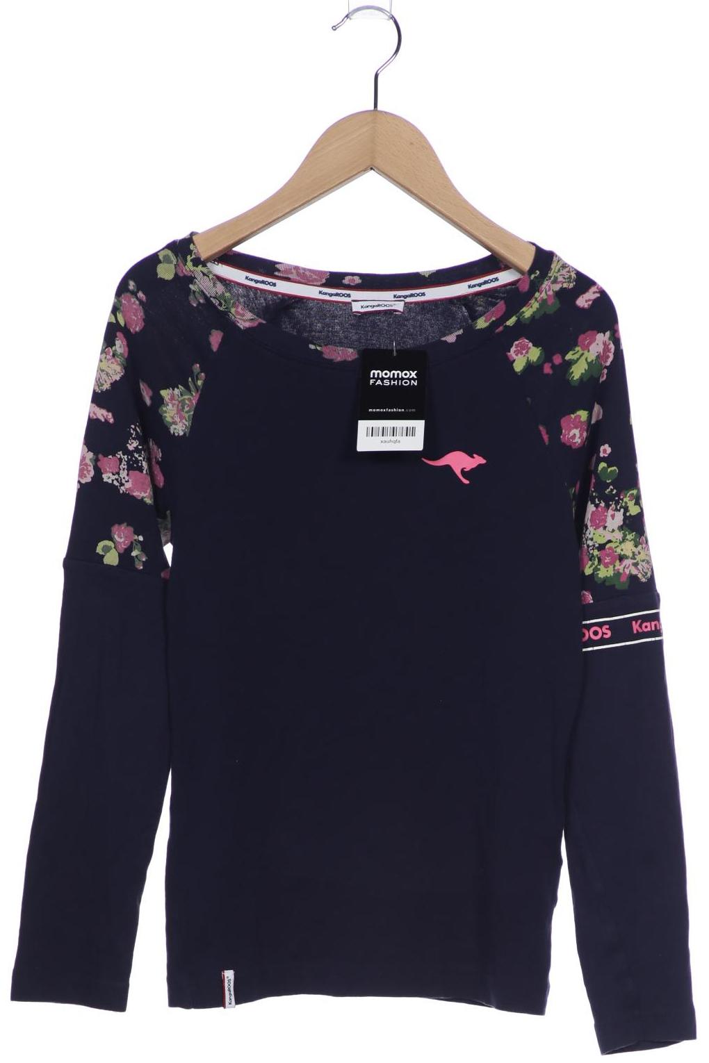 

KangaROOS Damen Langarmshirt, marineblau, Gr. 32