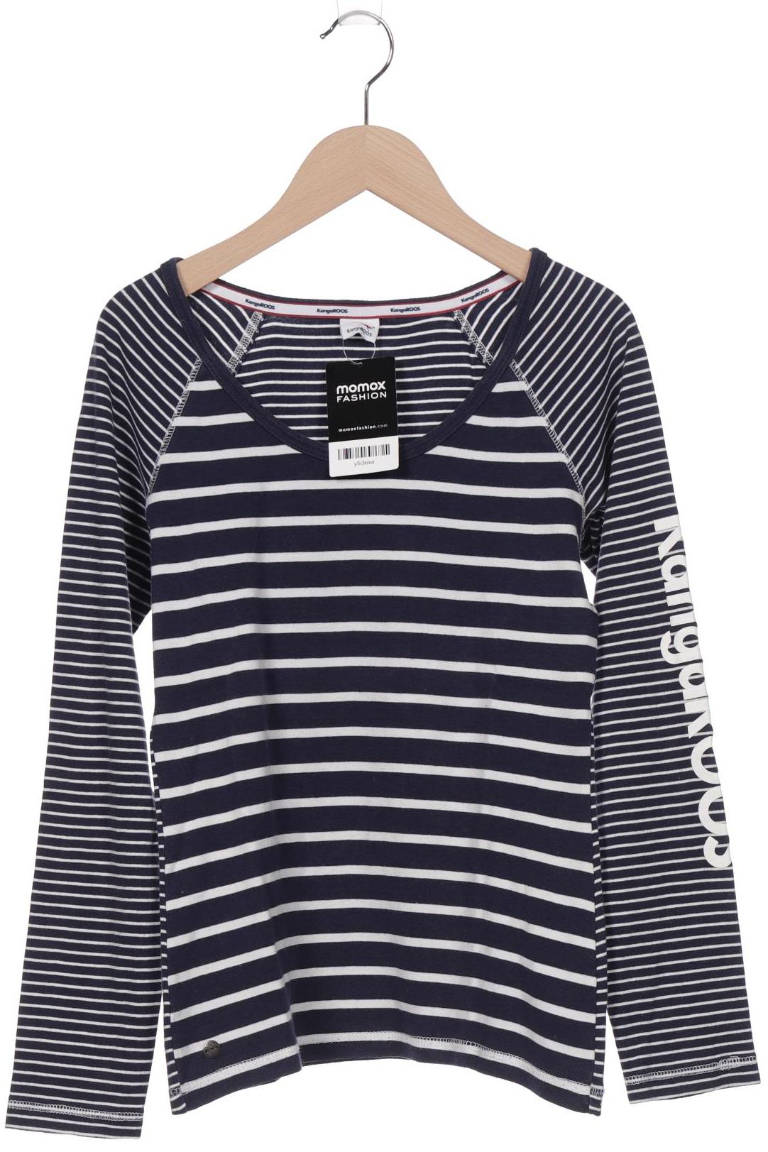 

KangaROOS Damen Langarmshirt, marineblau