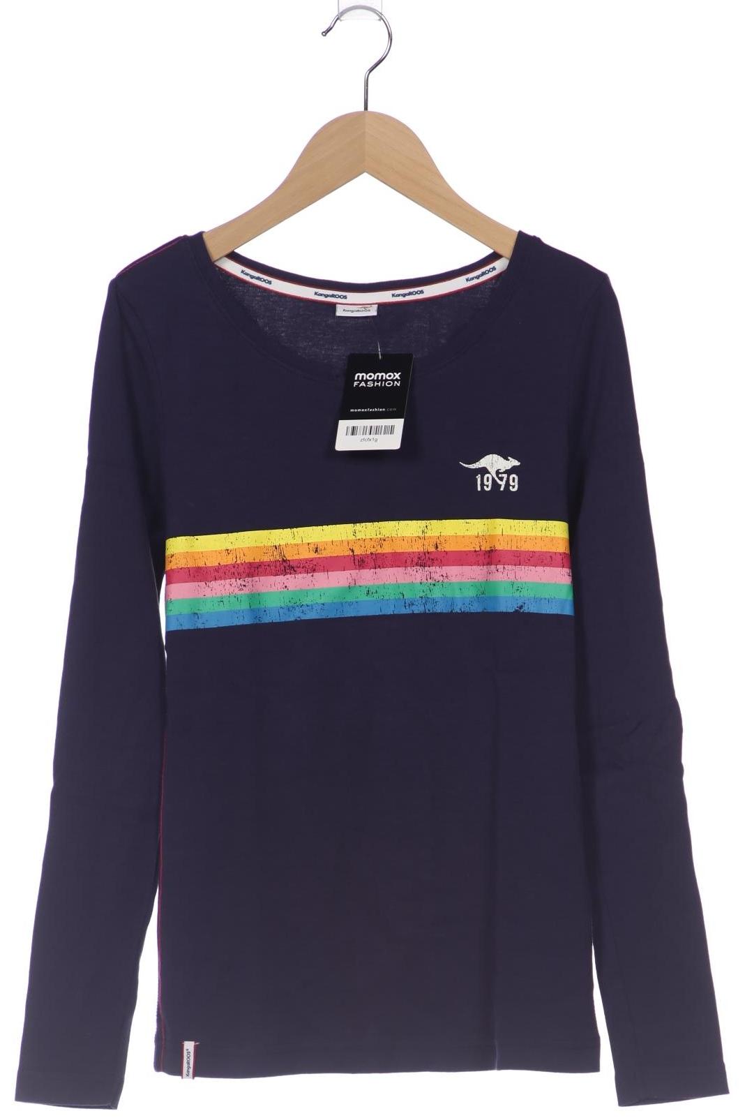 

KangaROOS Damen Langarmshirt, marineblau, Gr. 36