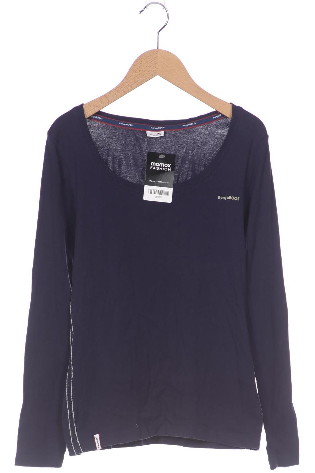 

KangaROOS Damen Langarmshirt, marineblau, Gr. 36