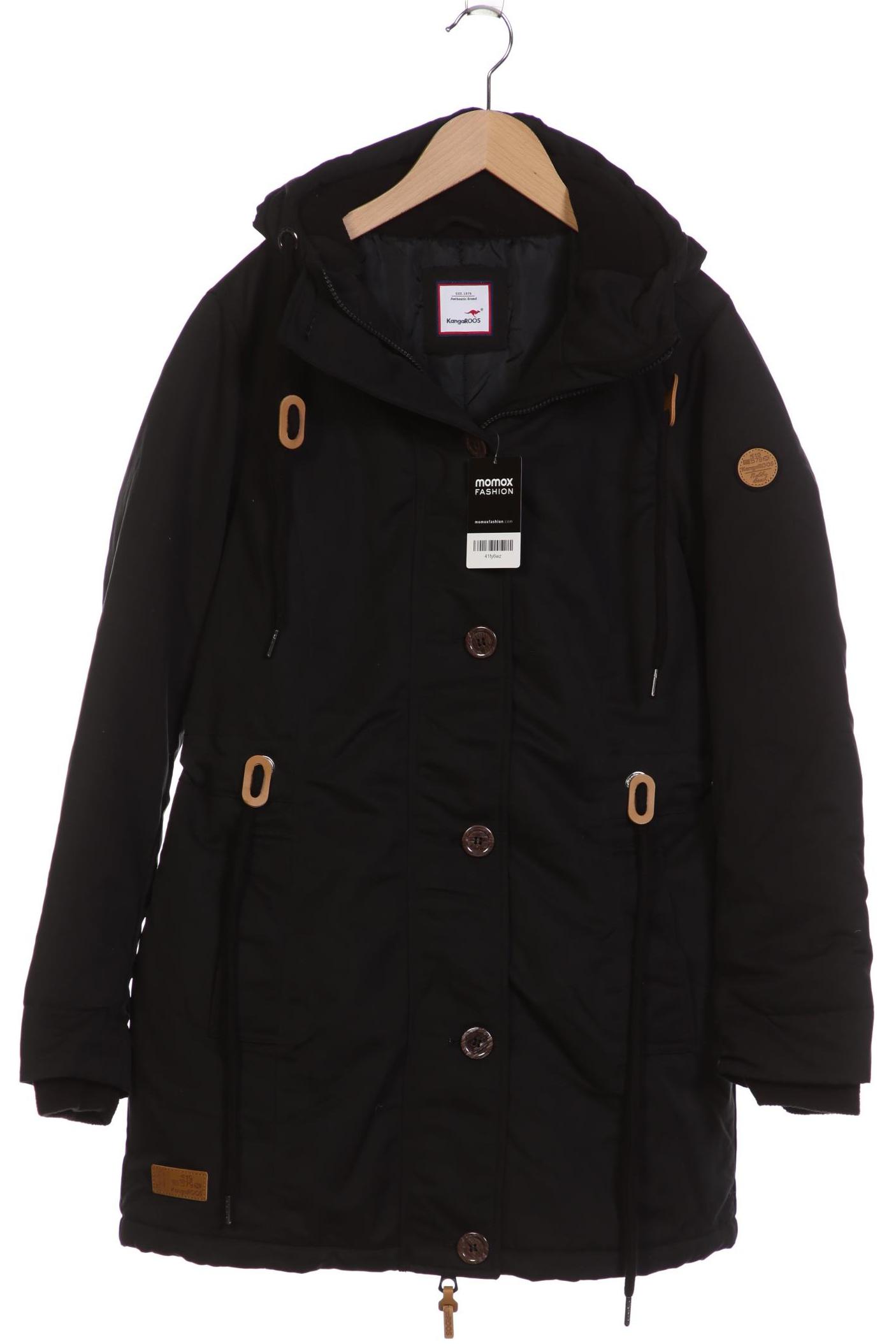 

KangaROOS Damen Mantel, schwarz, Gr. 38