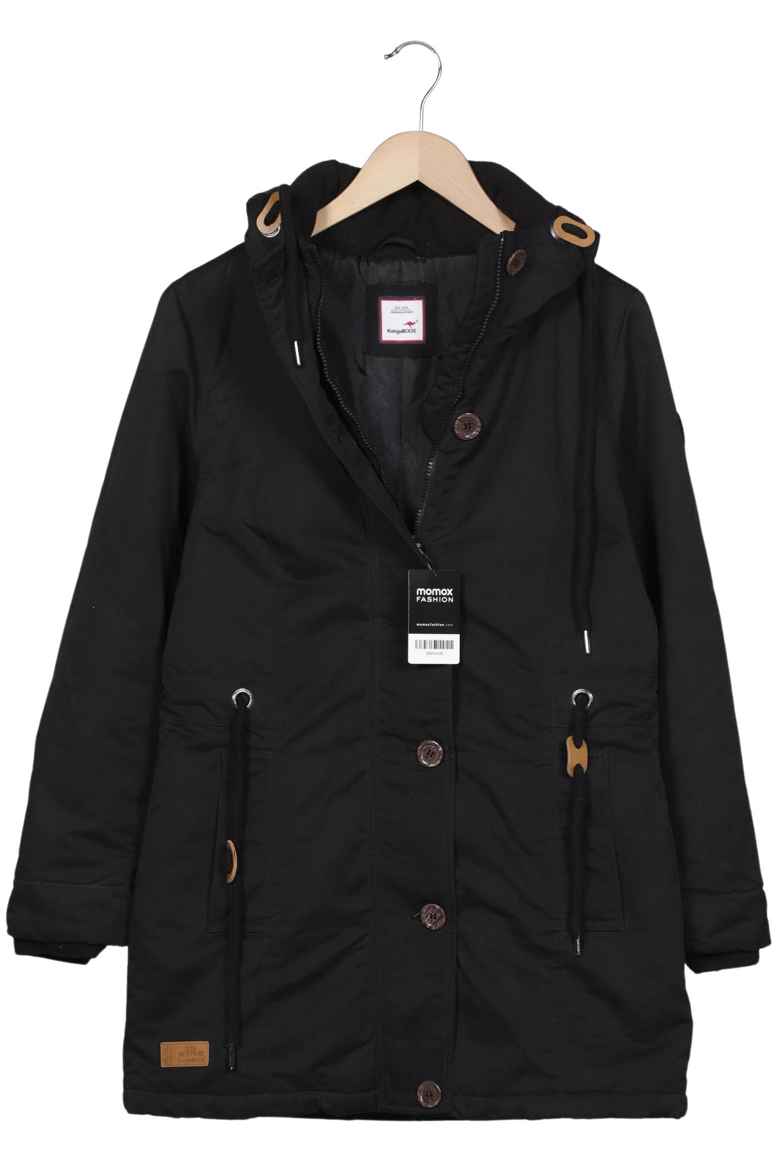 

KangaROOS Damen Mantel, schwarz, Gr. 42