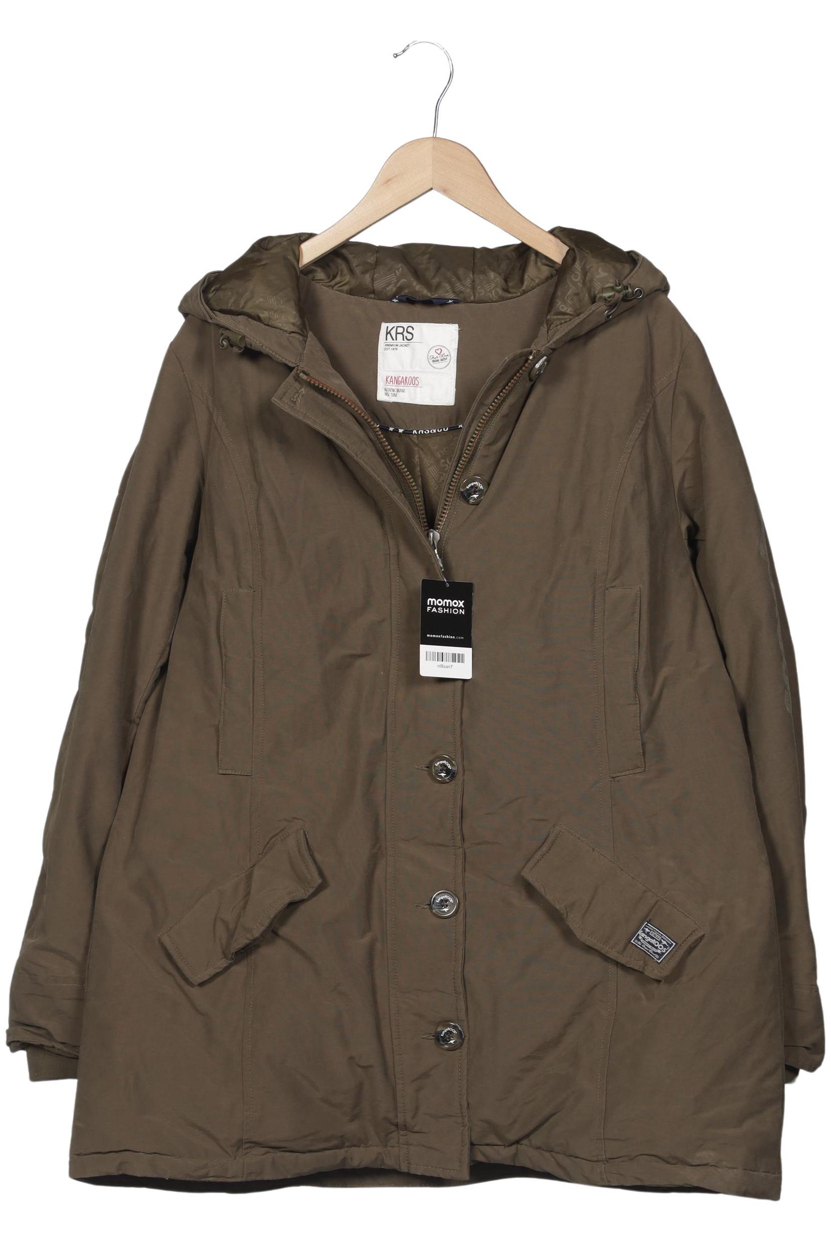 

KangaROOS Damen Mantel, grün, Gr. 48