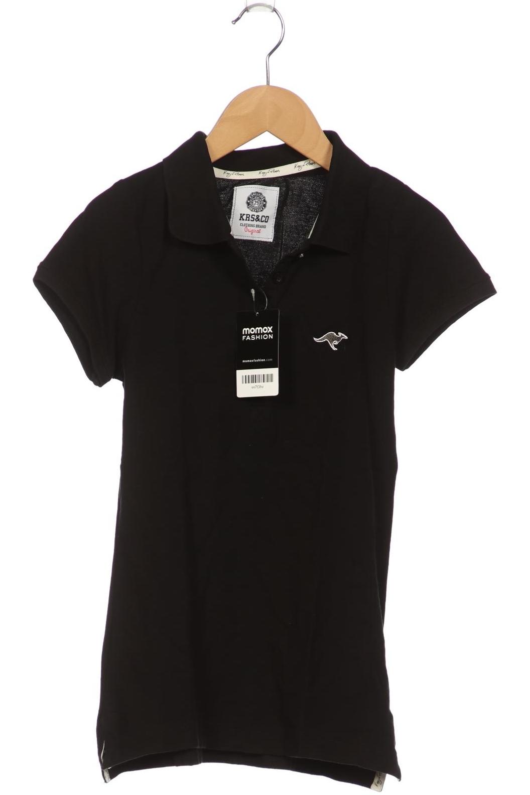 

KangaROOS Damen Poloshirt, schwarz, Gr. 32