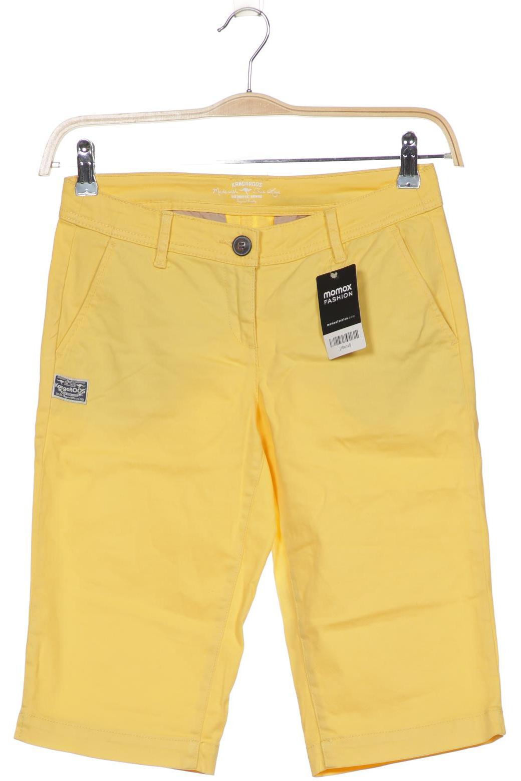 

KangaROOS Damen Shorts, gelb, Gr. 38