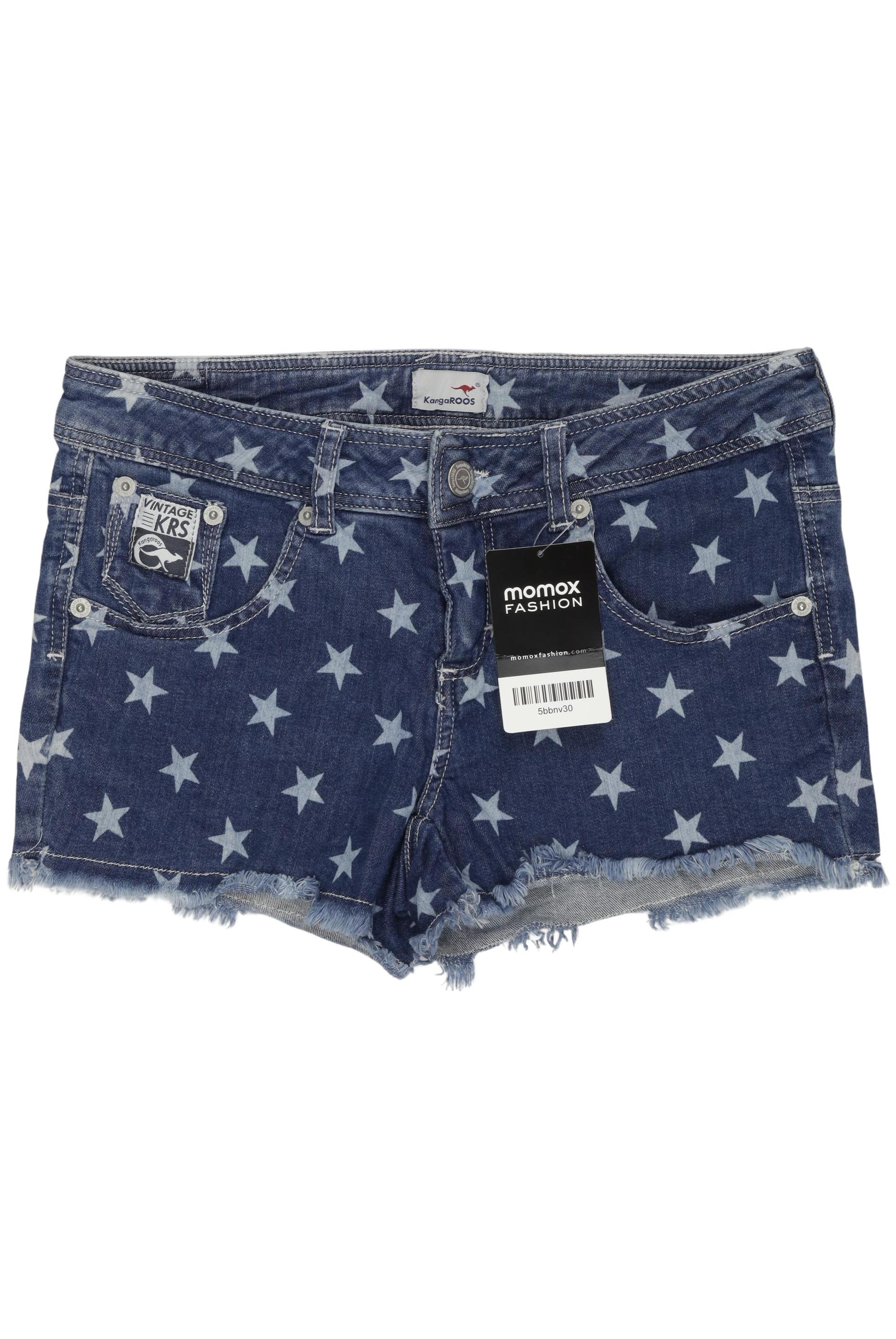 

KangaROOS Damen Shorts, blau, Gr. 34