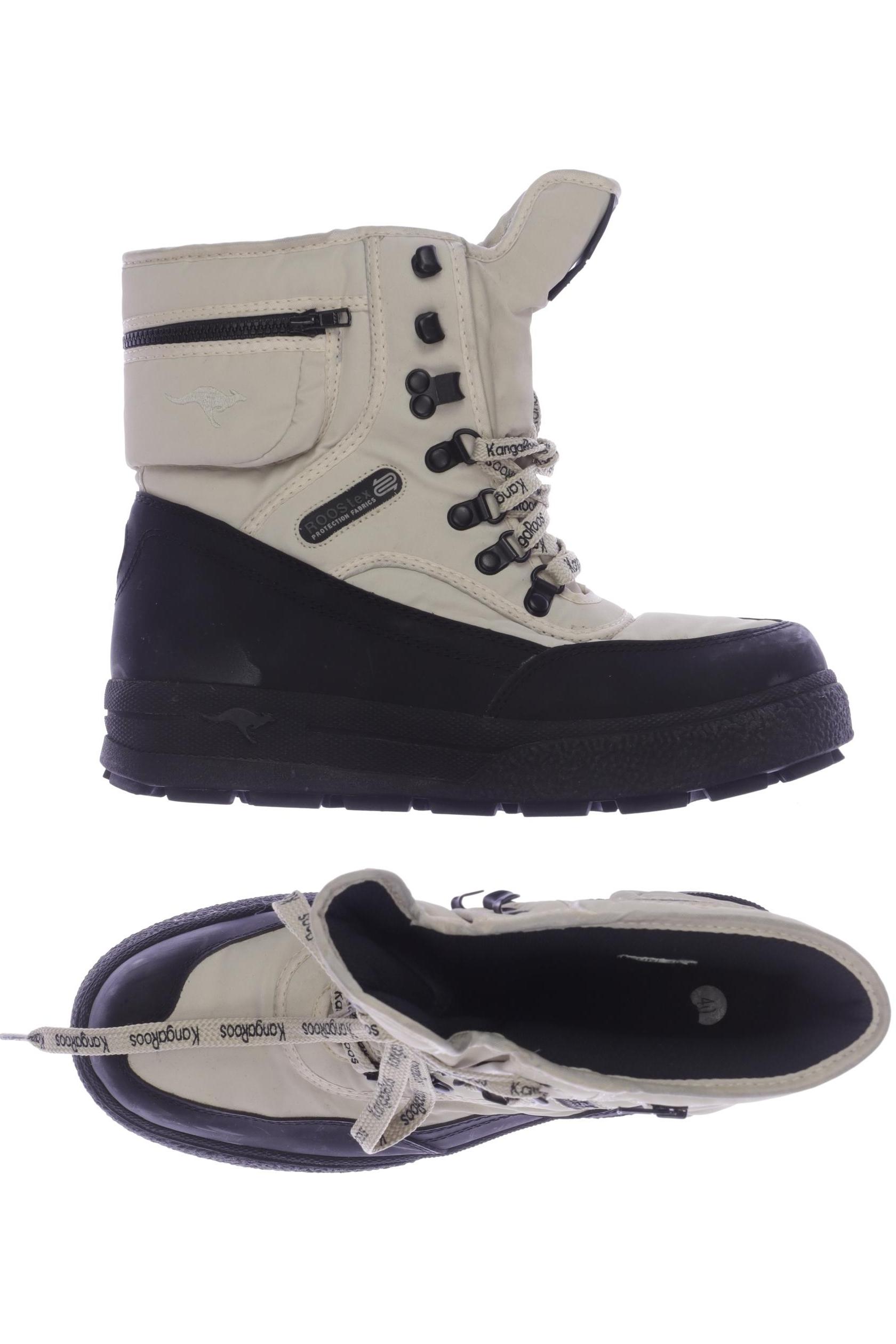 

KangaROOS Damen Stiefel, cremeweiß