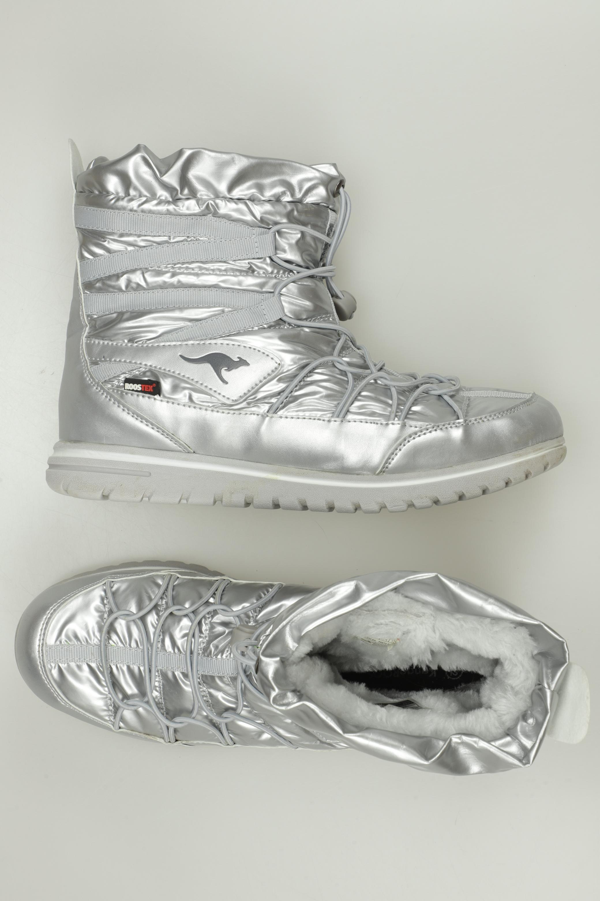 

KangaROOS Damen Stiefelette, silber, Gr. 42