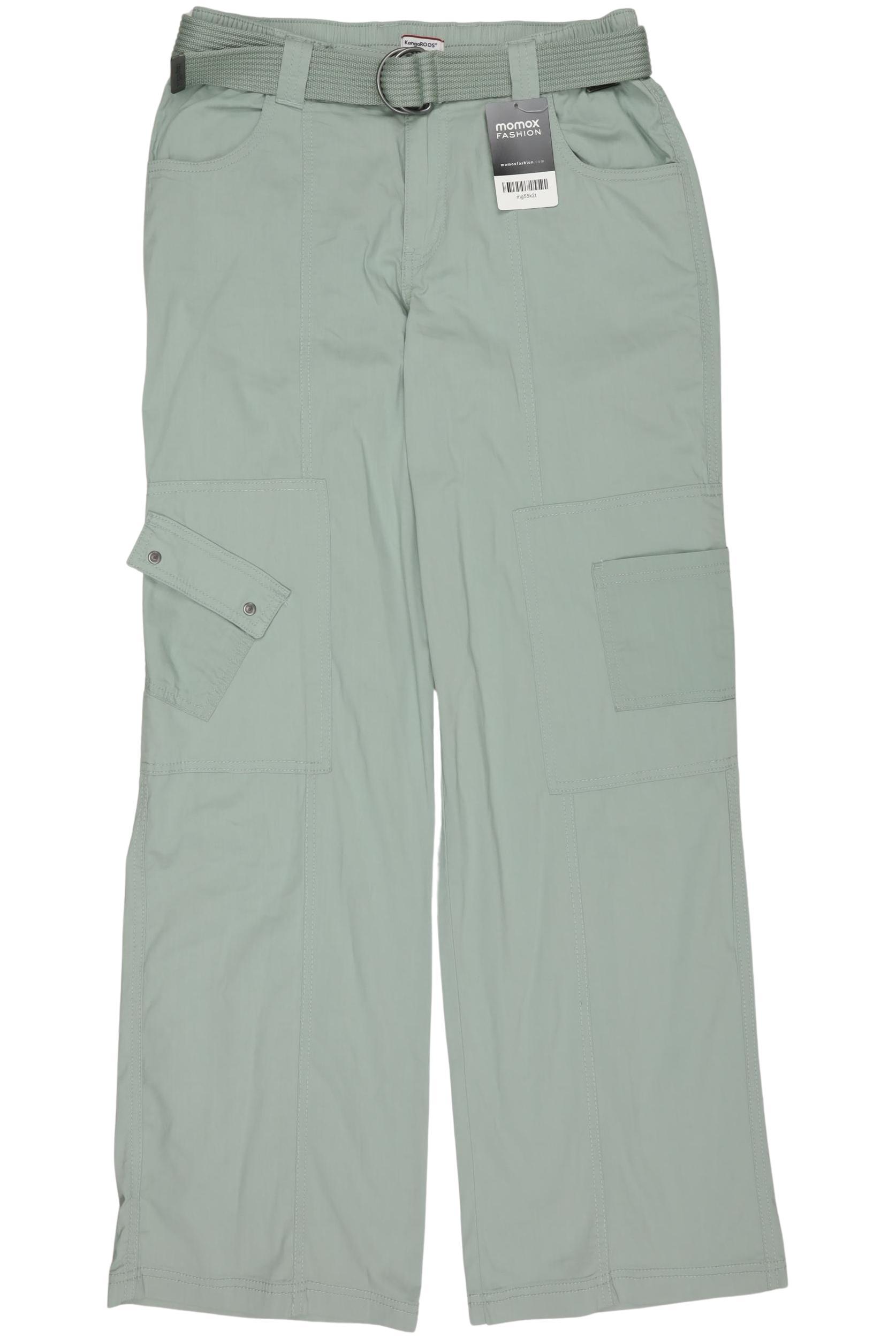 

KangaROOS Damen Stoffhose, hellgrün, Gr. 36
