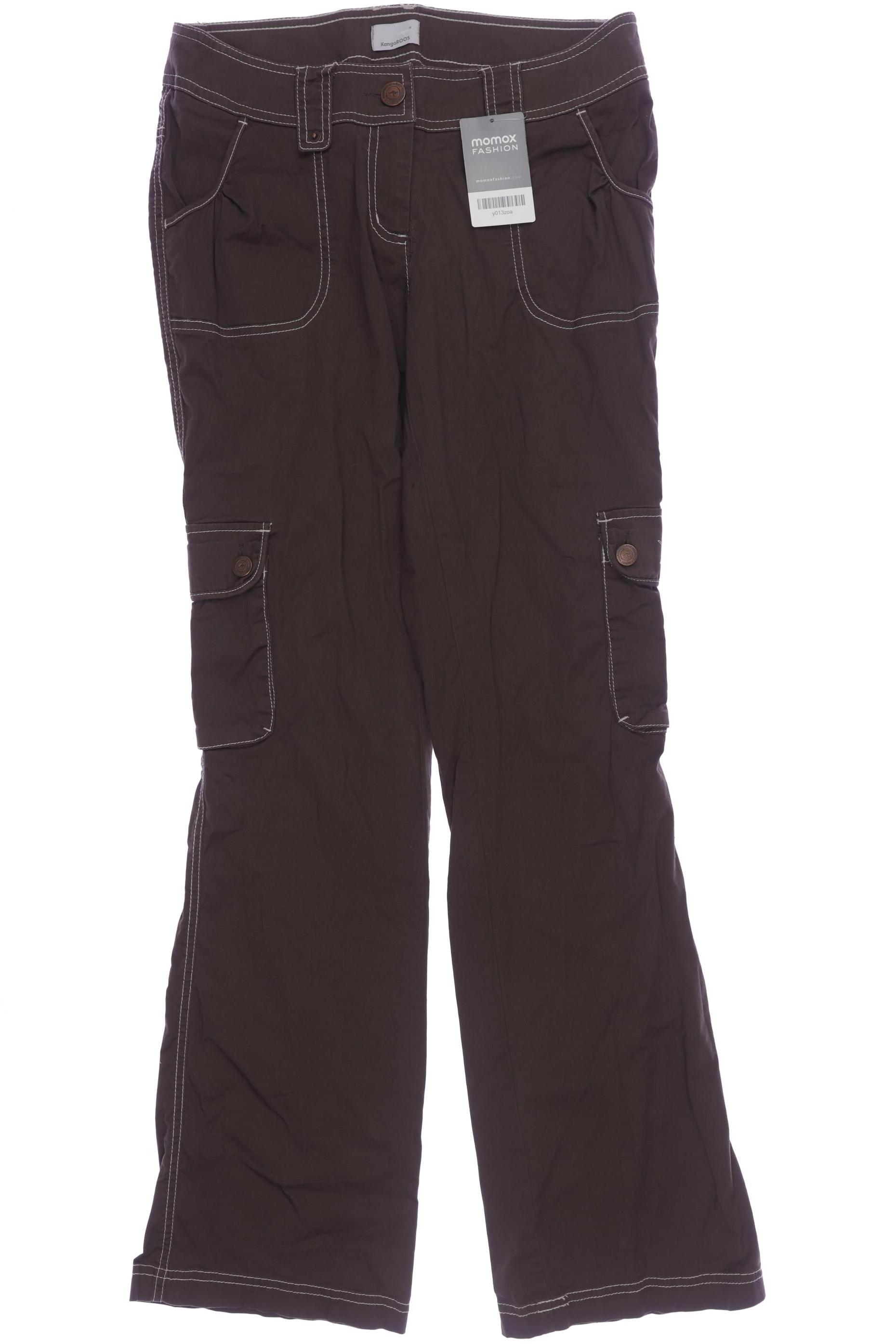 

KangaROOS Damen Stoffhose, braun, Gr. 38
