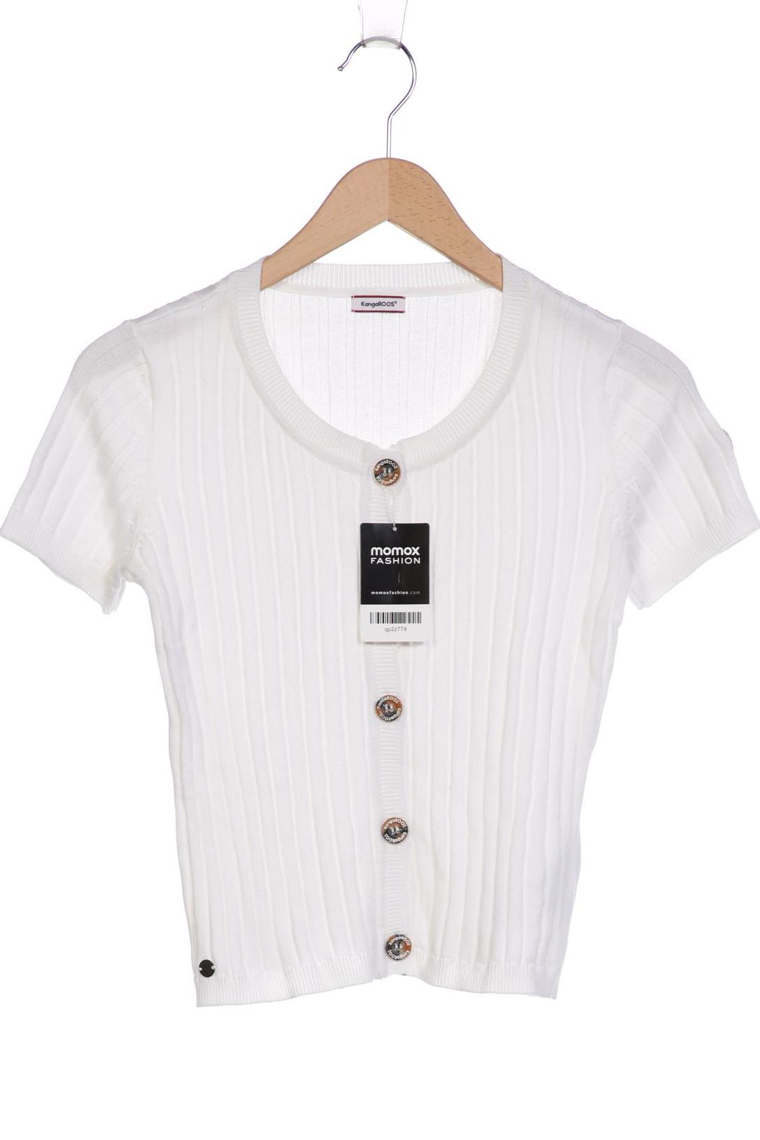 

KangaROOS Damen Strickjacke, weiß, Gr. 32