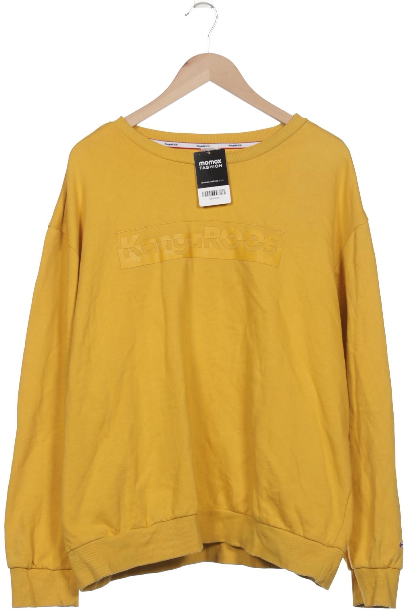 

KangaROOS Damen Sweatshirt, gelb, Gr. 46